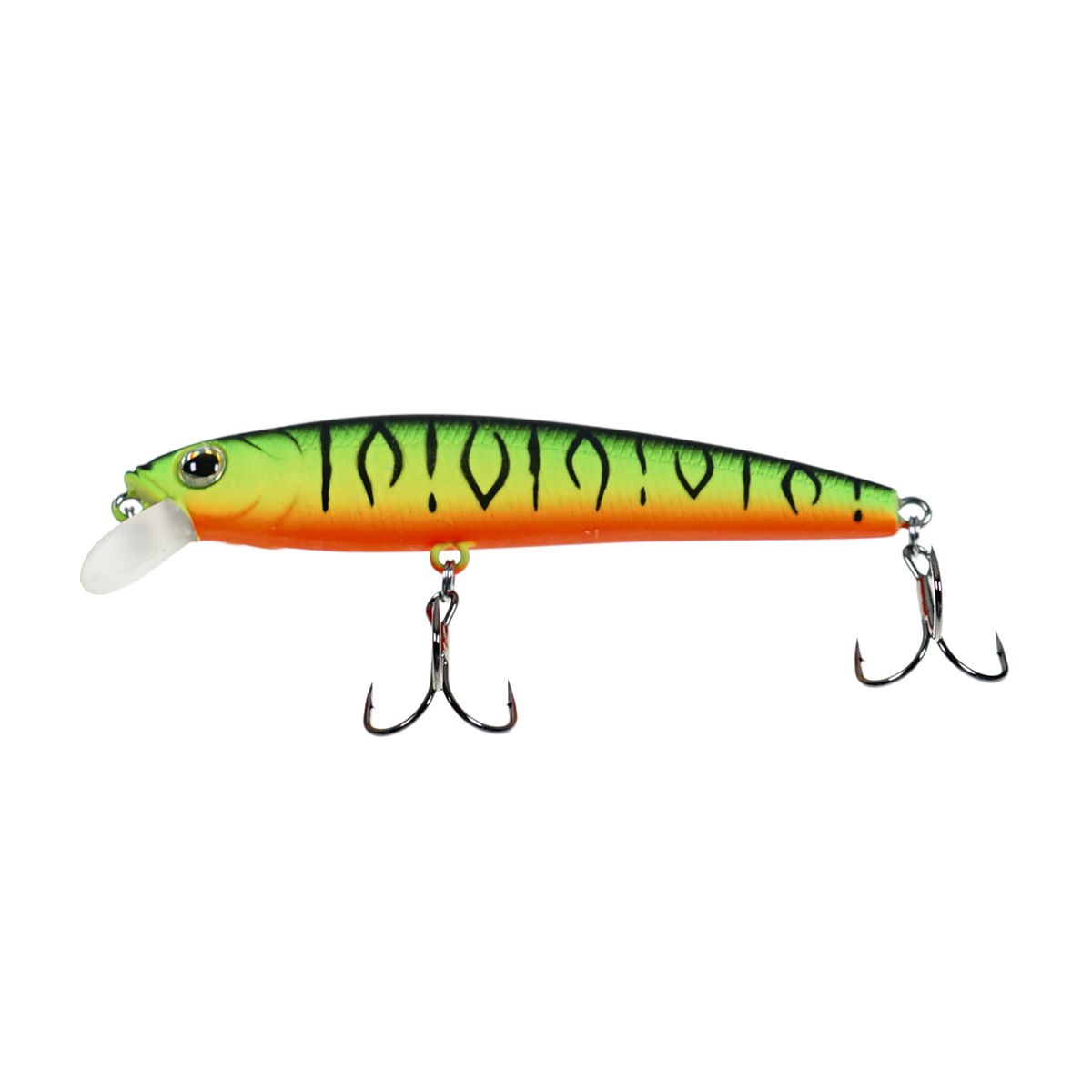 Детальная фотография — Воблер Strike Pro Arc Minnow 75SP нейтральный 75мм 5,5гр 0,4м-0,8м цвет GC01S/A70-713S (Double Black Silver OB/Mat Tiger) (JL-119-SP#GC01S/A70-713S)