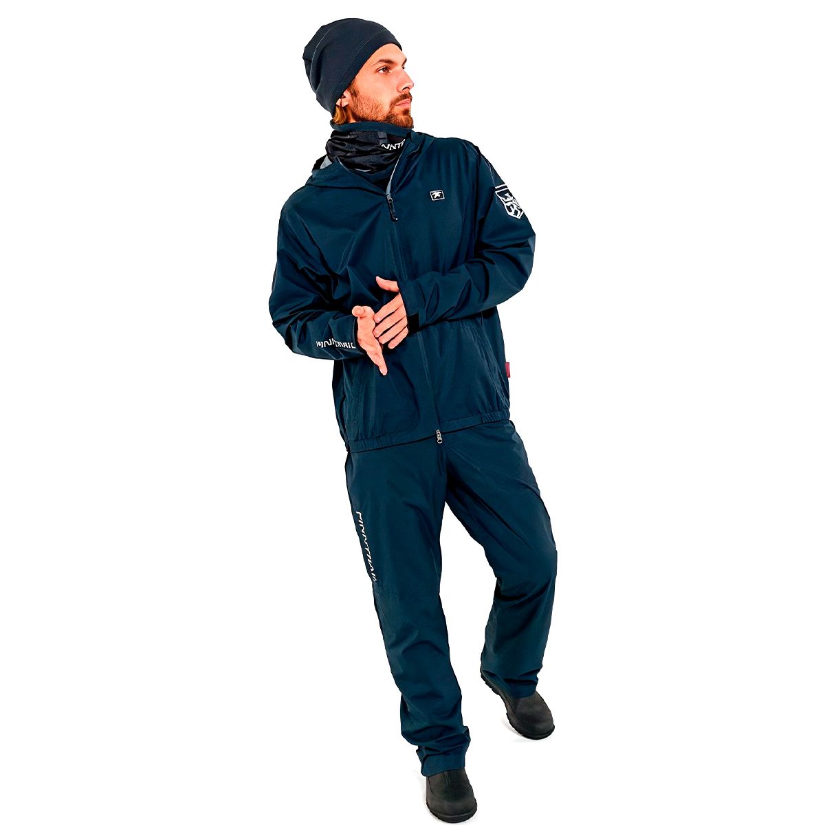 Детальная фотография — Костюм демисезонный Finntrail Outdoor suit DarkGrey 3445 р.L темно-серый