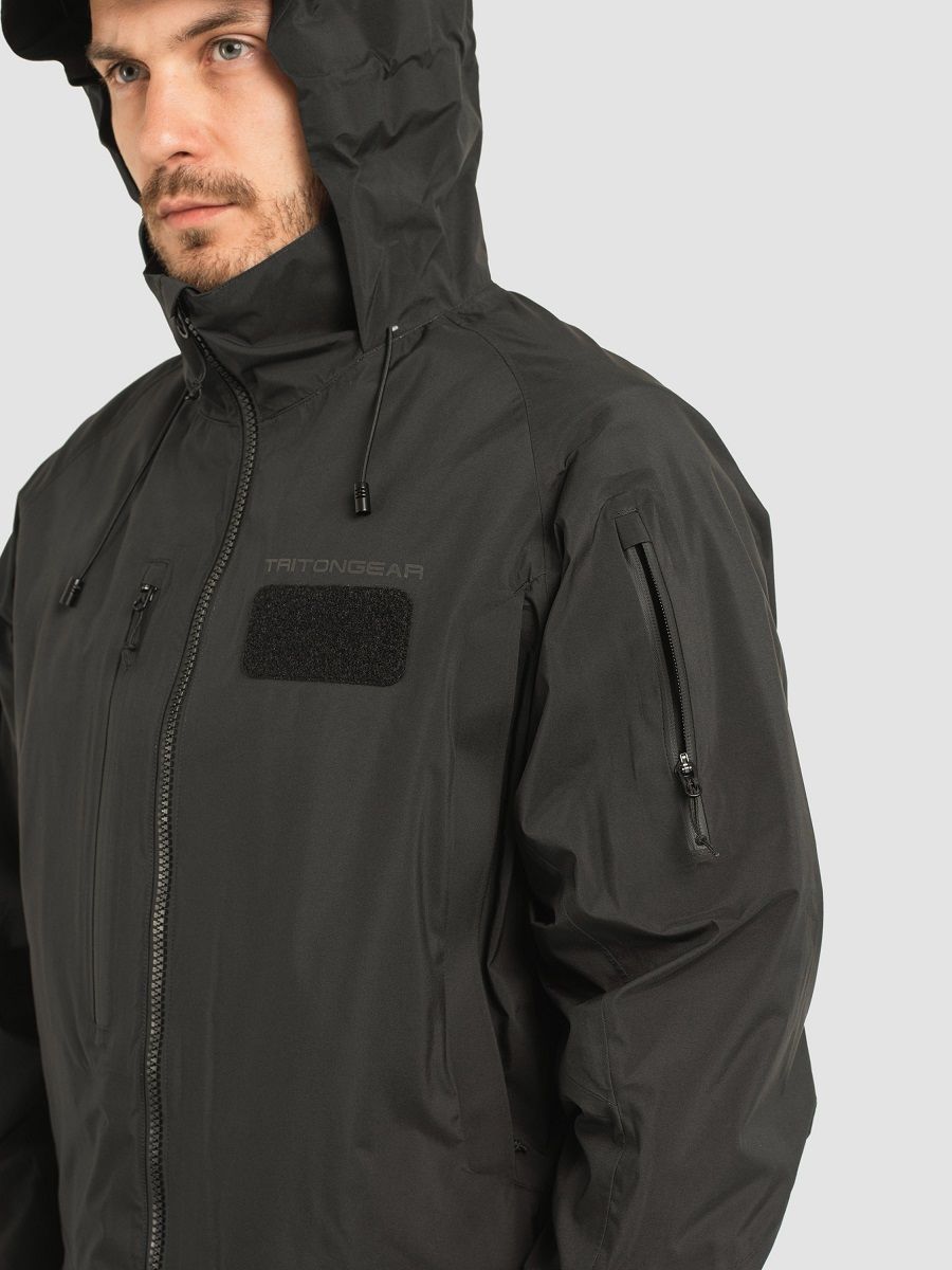 Детальная фотография — Костюм демисезонный TritonGear Storm Boat ПК (TaslanNylon) р.56-58 рост 170-176 черный