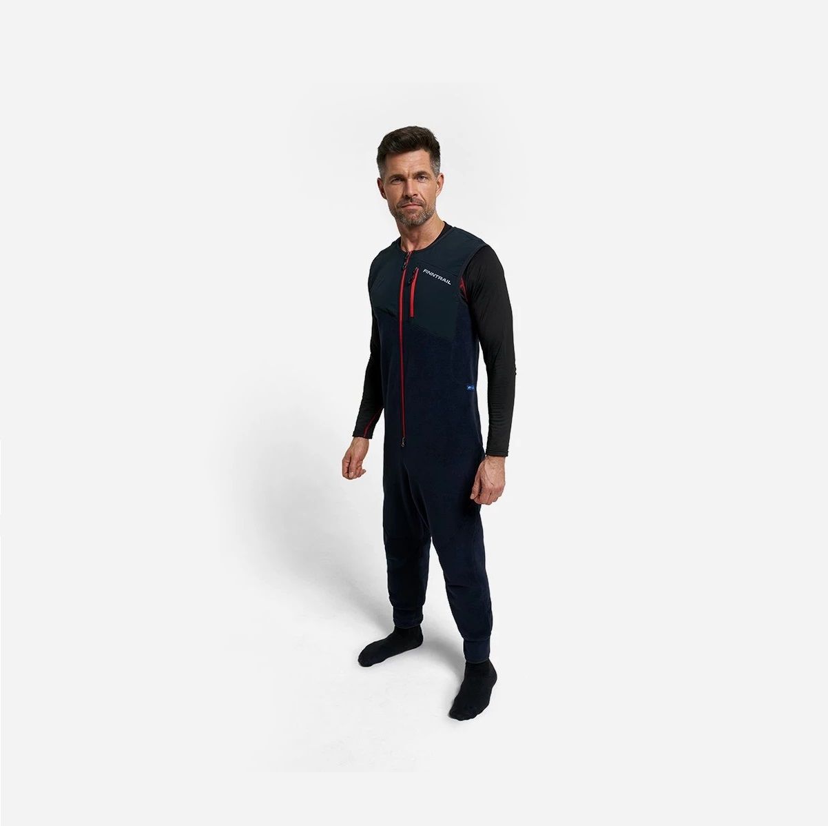Детальная фотография — Термокомбинезон Finntrail Polar Black 1395 р.XXL черный
