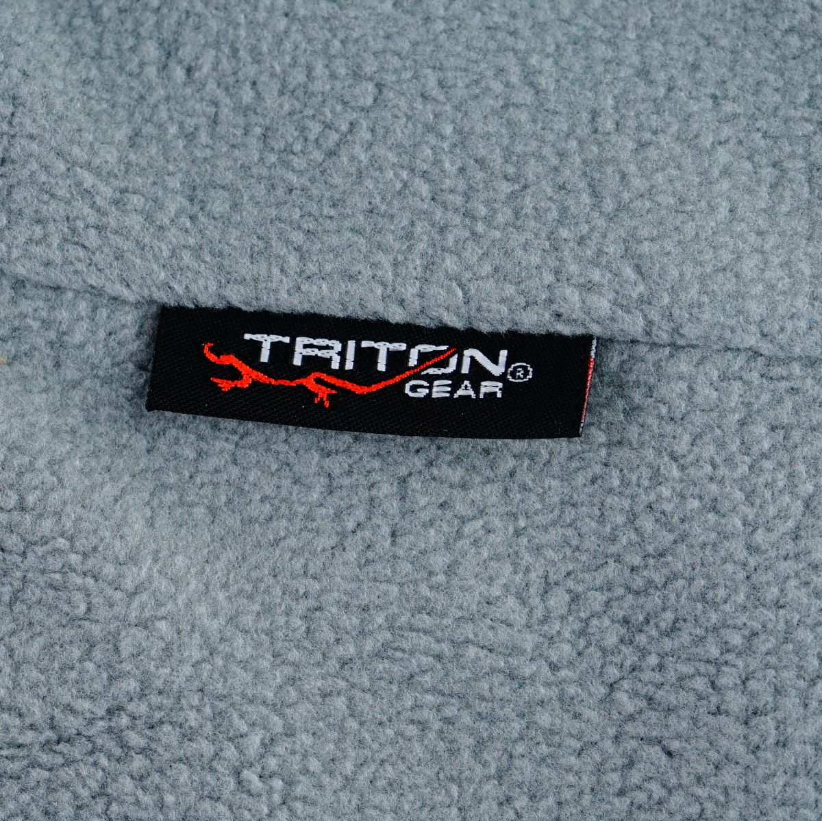Детальная фотография — Шапка TritonGear Fleece (флис) светло-серая