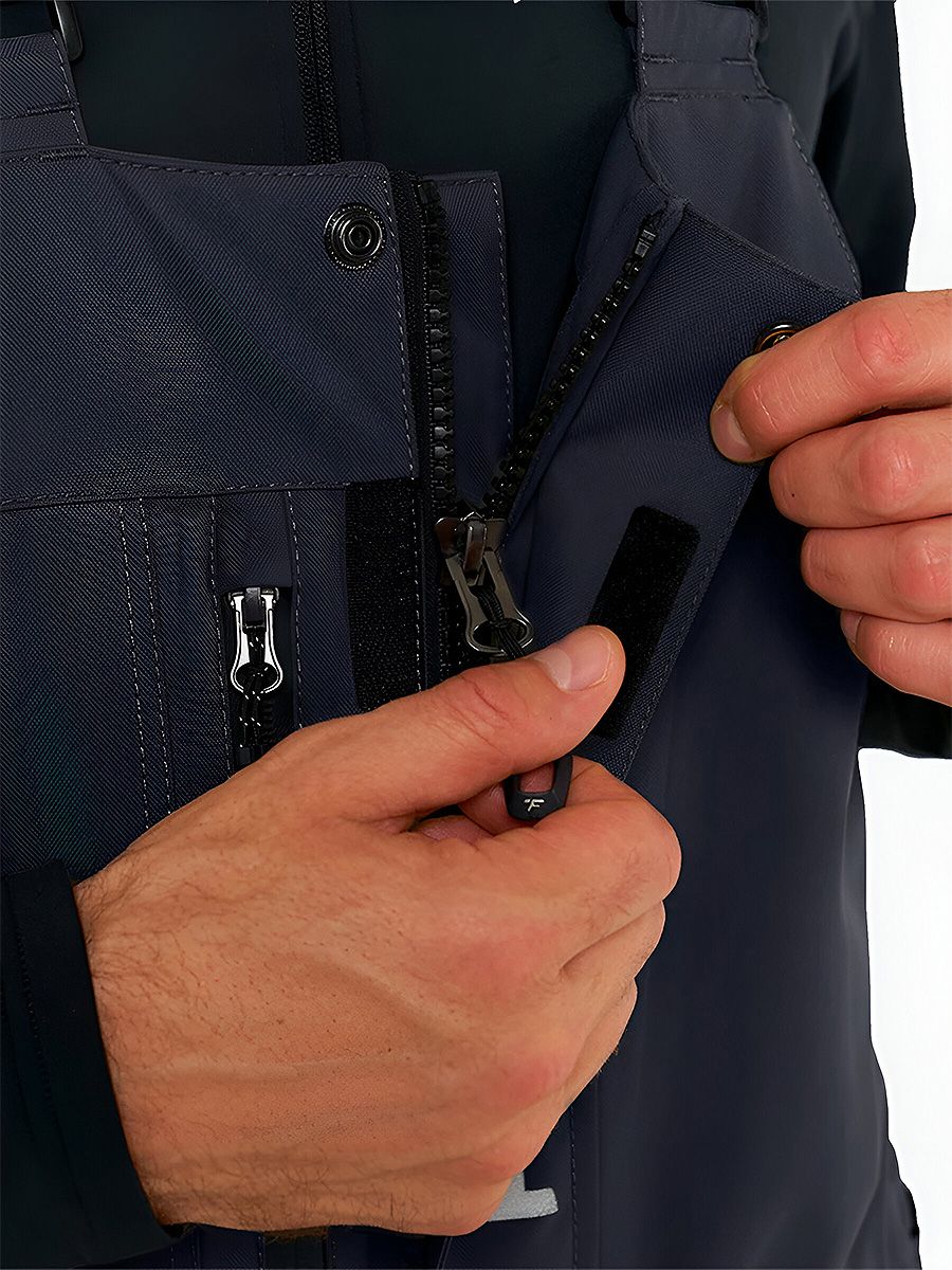 Детальная фотография — Костюм зимний Finntrail Outback DarkGrey 3753 р.XLK темно-серый (до -30°С)