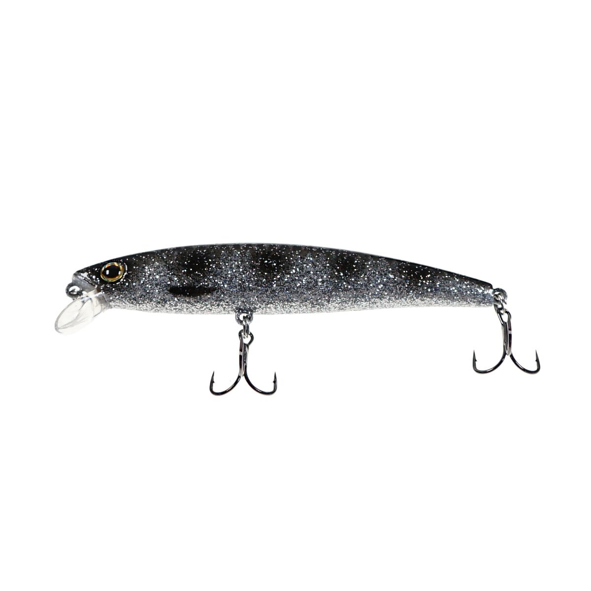 Детальная фотография — Воблер Strike Pro Arc Minnow 90SP нейтральный 90мм 9гр 0,5м-1м цвет A249F-3D (Silver Spotted Bullhead) (JL-120-SP#A249F-3D)