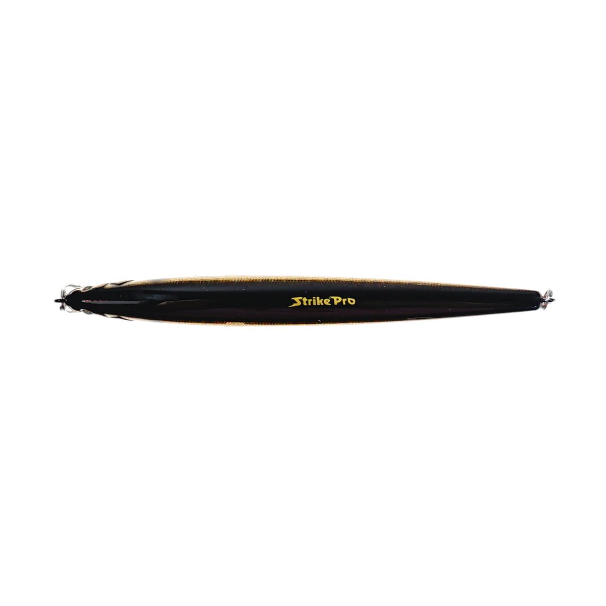 Детальная фотография — Воблер Strike Pro Slingshot Minnow 120F плавающий 120мм 12,6гр 0,5м-1,5м цвет 613-713 (Black Back Smoked OB) (EG-145F#613-713)