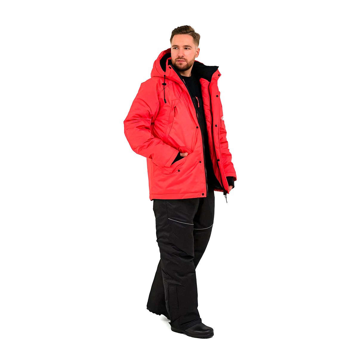 Детальная фотография — Костюм зимний Onerus Фишер NEW плавающий (таслан) р.52-54 рост 182-188 красный (до -45°С)