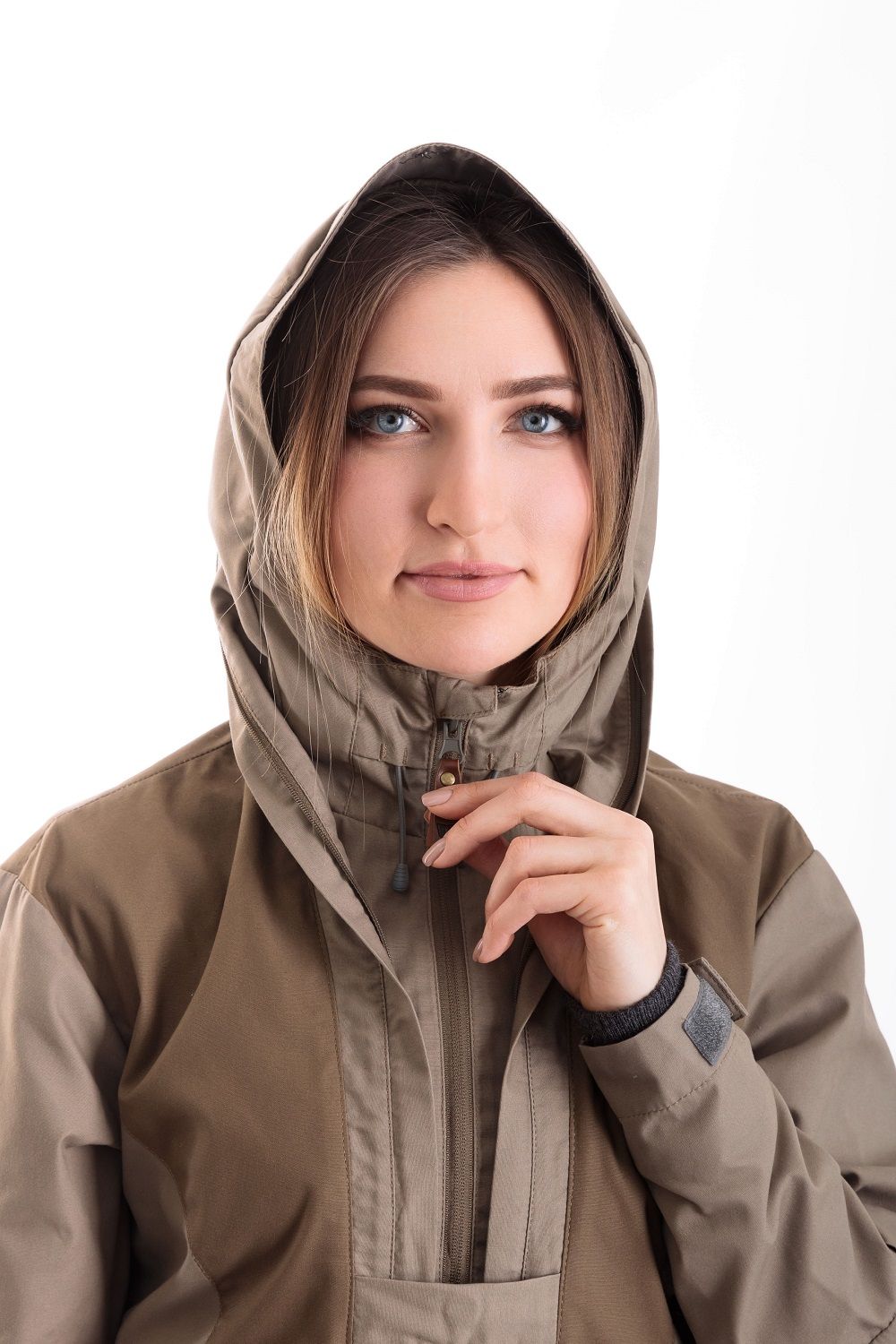 Детальная фотография — Костюм летний женский Magnum Protector Lady противоэнцефалитный р.52-54 рост 158-164 бежевый, коричневый