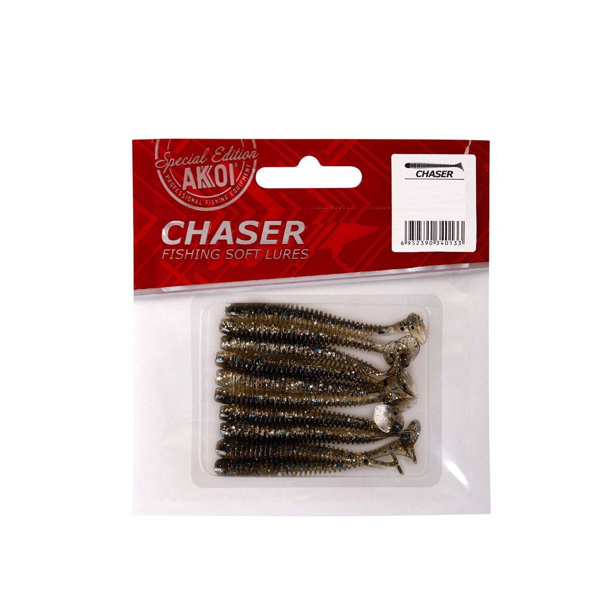 Детальная фотография — Виброхвосты Akkoi Chaser 5см съедобные цвет SC11 (10шт)