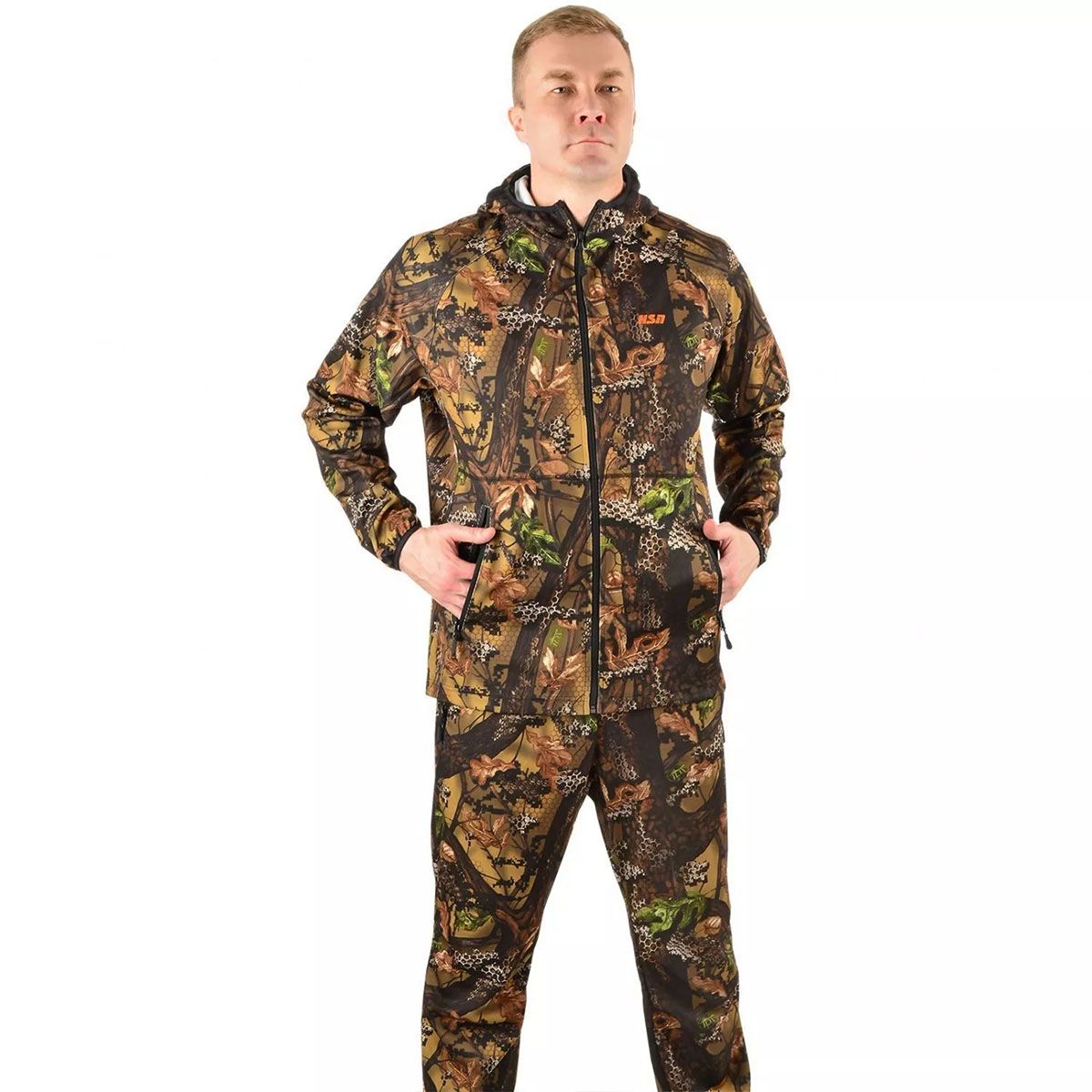 Детальная фотография — Костюм летний HSN Мустанг (Daniya) р.56-58 рост 182 лес