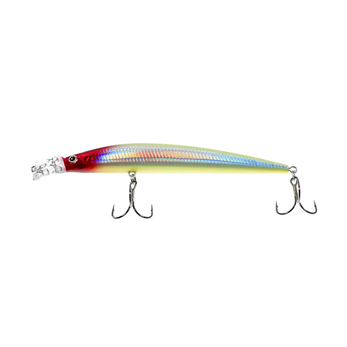 Детальная фотография — Воблер Strike Pro Top Water Minnow 110F плавающий 110мм 10,5гр 0,2м-0,7м цвет X10 (Clown Silver) (JL-166F#X10)