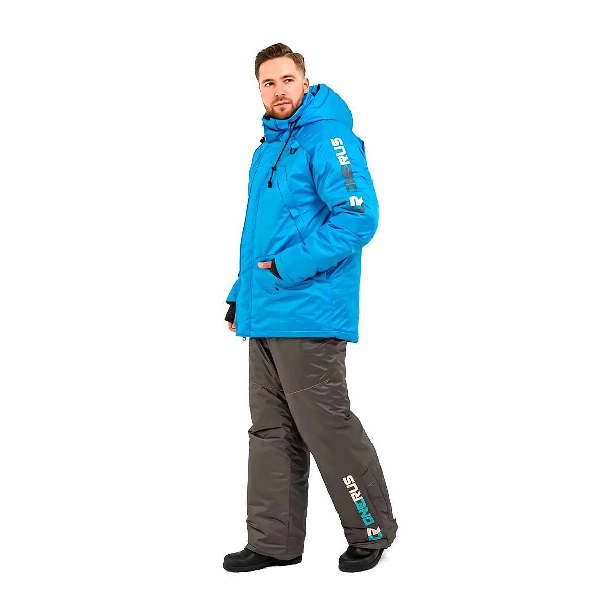 Детальная фотография — Костюм зимний Onerus Фишер NEW плавающий (таслан) р.52-54 рост 182-188 синий (до -45°С)