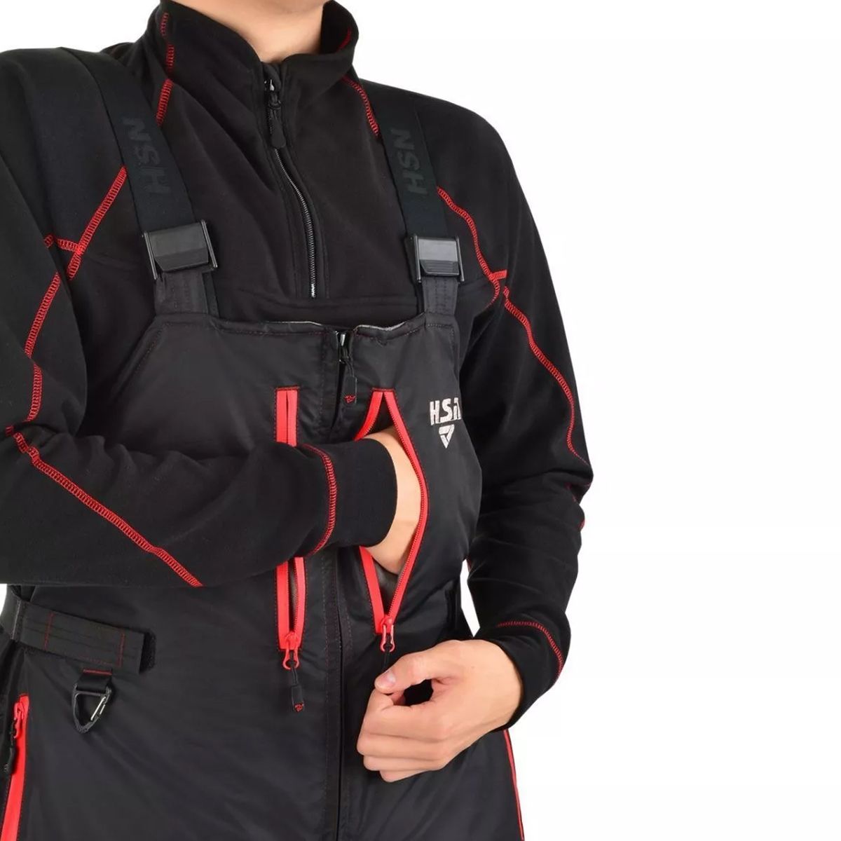 Детальная фотография — Костюм зимний HSN Rescuer VII Comfort плавающий (Hardguard) р.50-52 рост 182 бирюзовый (до -45°С)