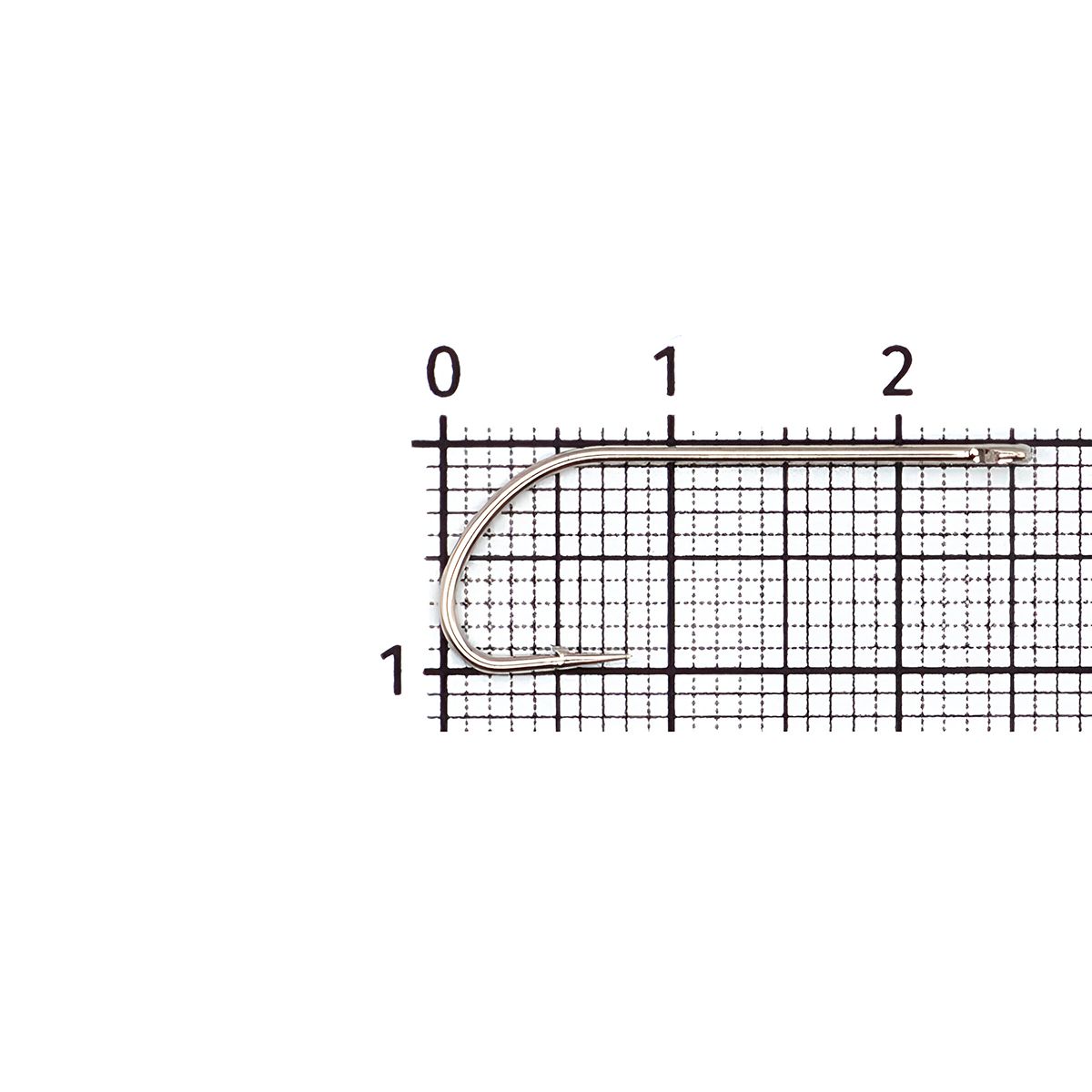 Детальная фотография — Крючки одинарные Maruto 1210 Ni №2 (10шт)