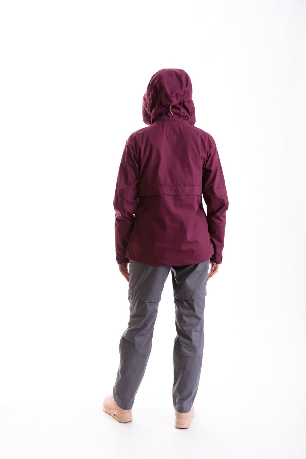 Детальная фотография — Костюм летний женский Magnum Protector Lady противоэнцефалитный р.44-46 рост 158-164 вишневый, серый