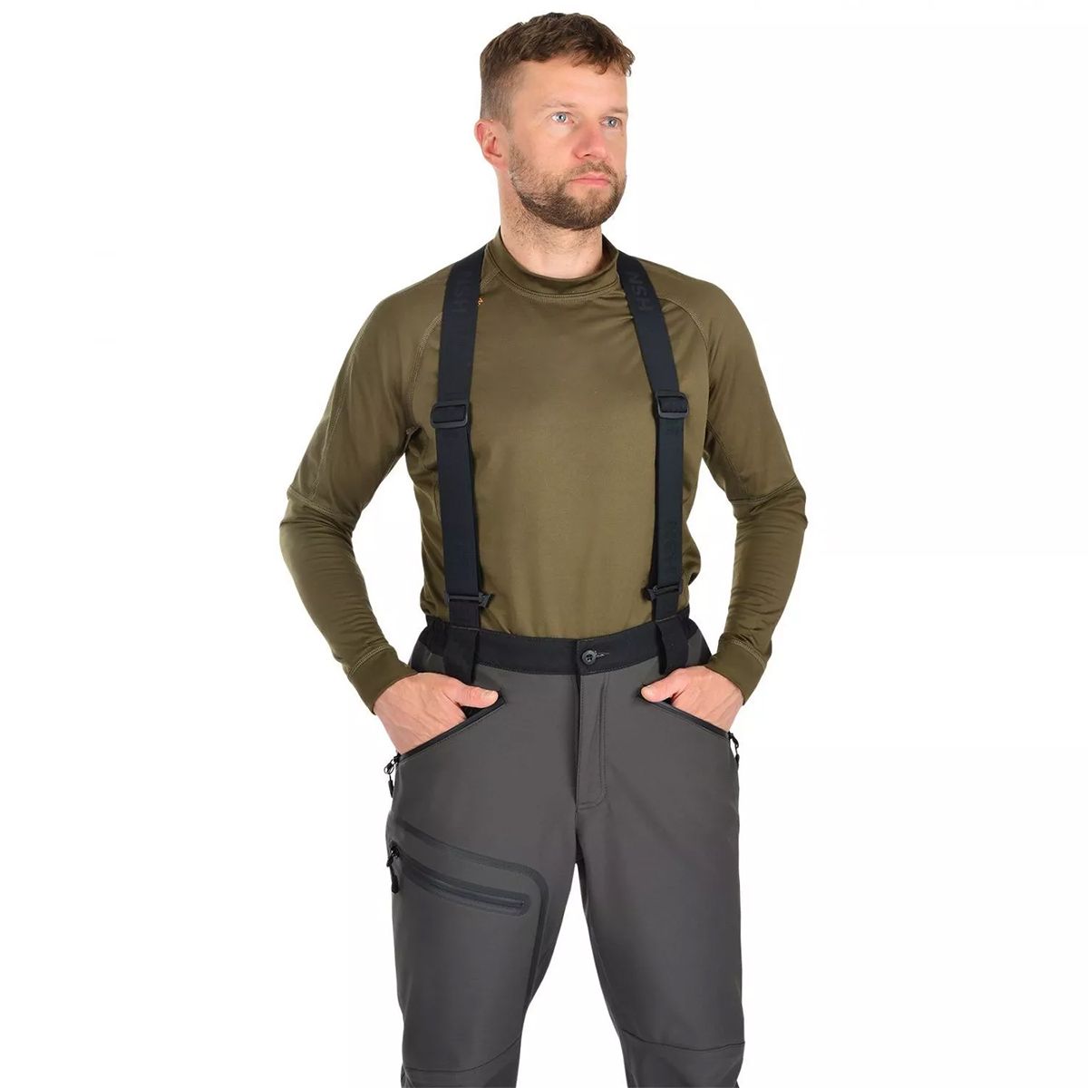 Детальная фотография — Костюм демисезонный HSN Сапсан I (SoftShell) р.58-60 рост 176 серый (до 0°C)