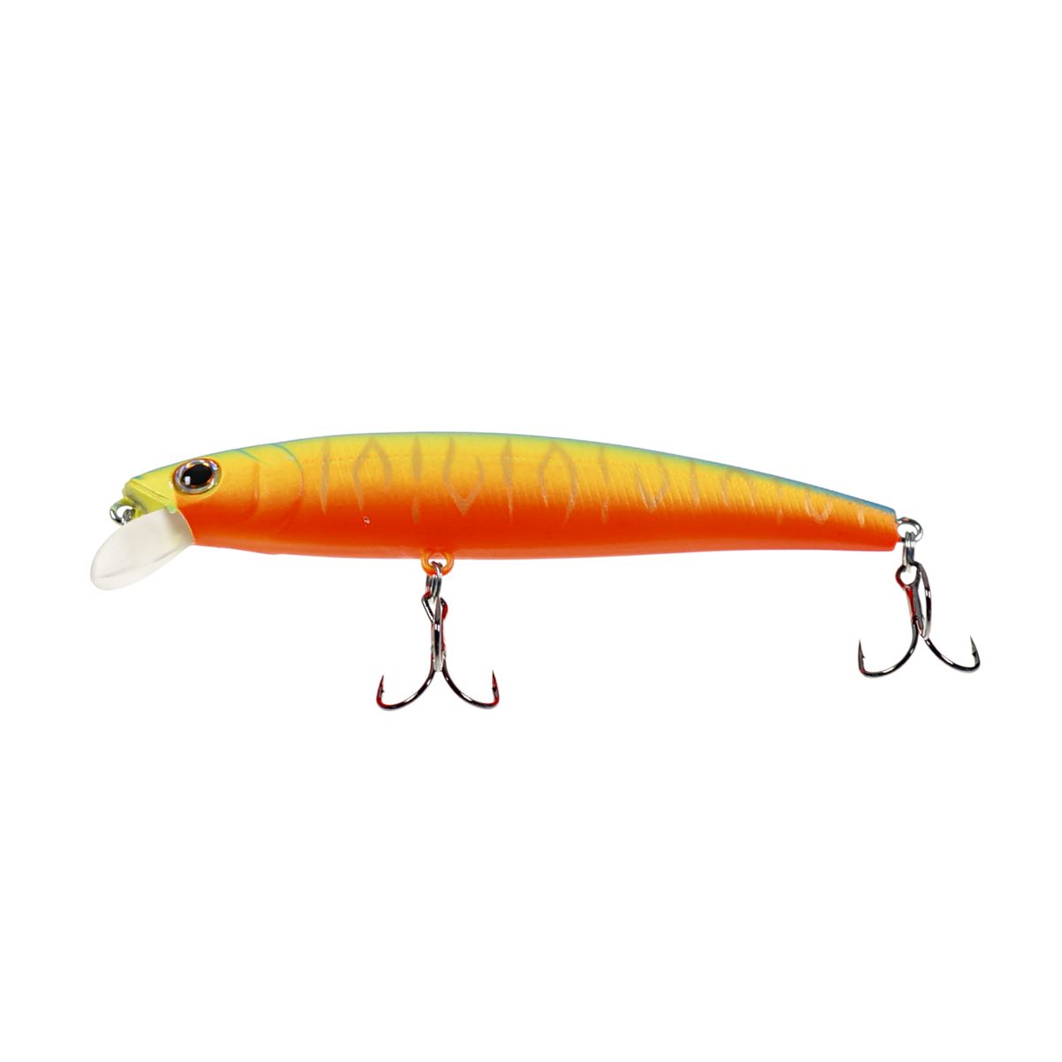 Детальная фотография — Воблер Strike Pro Arc Minnow 90SP нейтральный 90мм 9гр 0,5м-1м цвет A252S (Bullfinch Mat Tiger) (JL-120-SP#A252S)