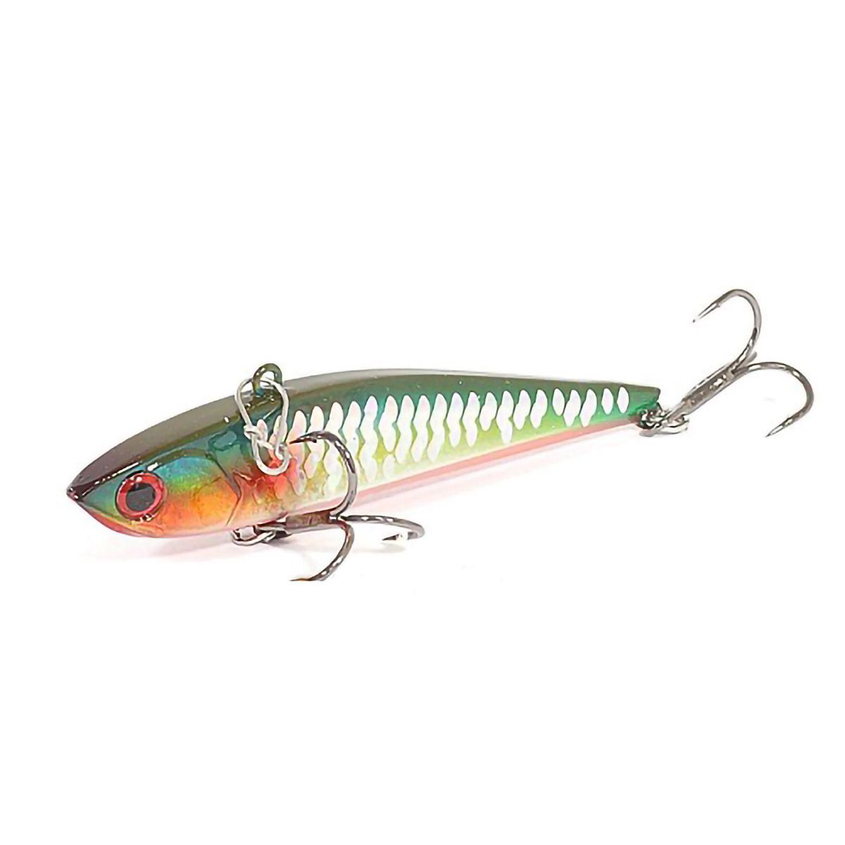 Детальная фотография — Раттлин EcoPro Sharkey Vib 75мм 20гр цвет 055 (Shiny Shad)