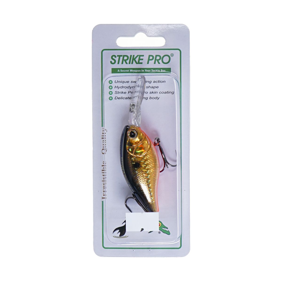 Детальная фотография — Воблер Strike Pro Cranky-X Deep 60 плавающий 60мм 16гр 1,5м-3м цвет 613-713 (Black Back Smoked OB) (EG-168L#613-713)