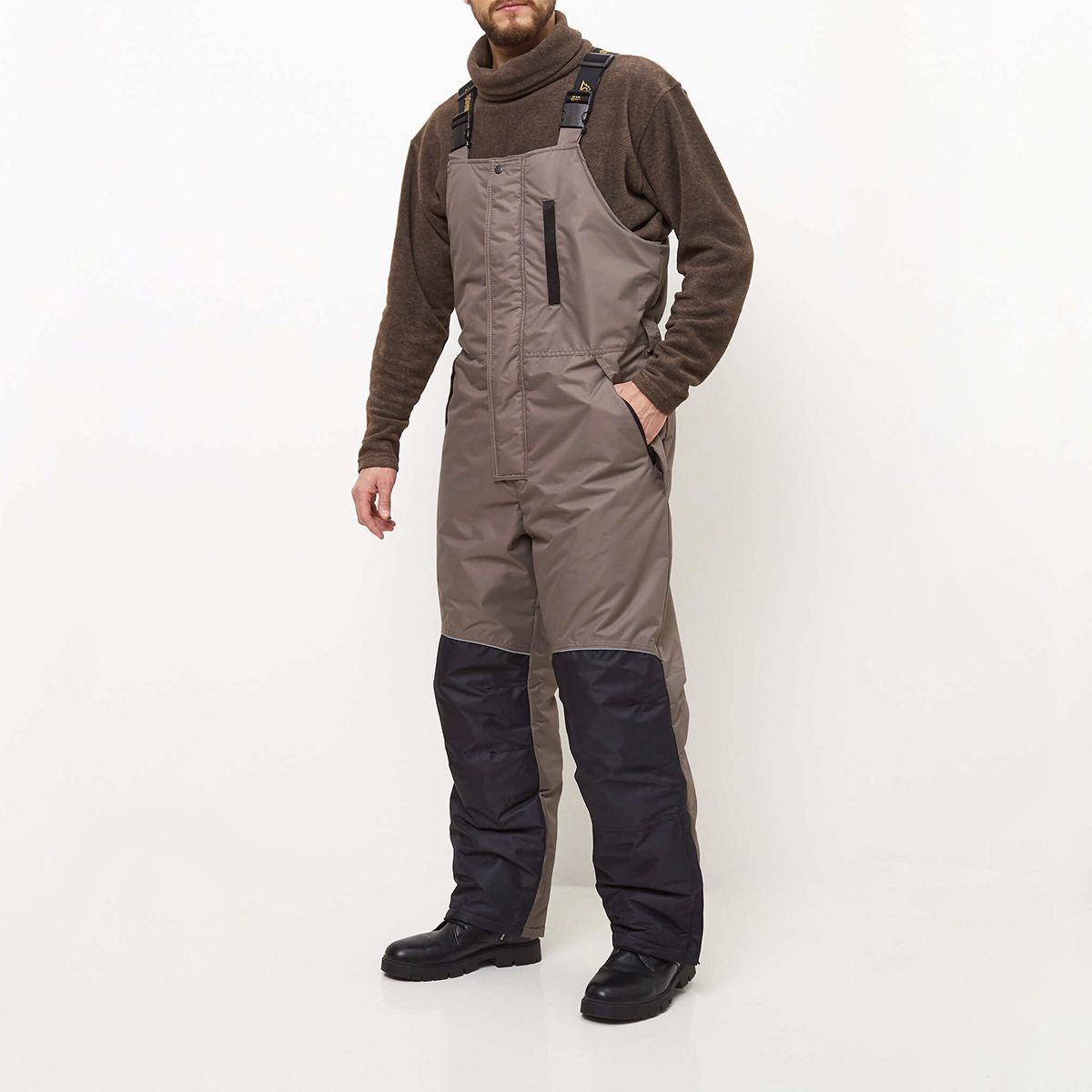 Детальная фотография — Костюм зимний Canadian Camper Denwer Pro р.L(48-50) рост 180-188 черный, коричневый (до -35°С)