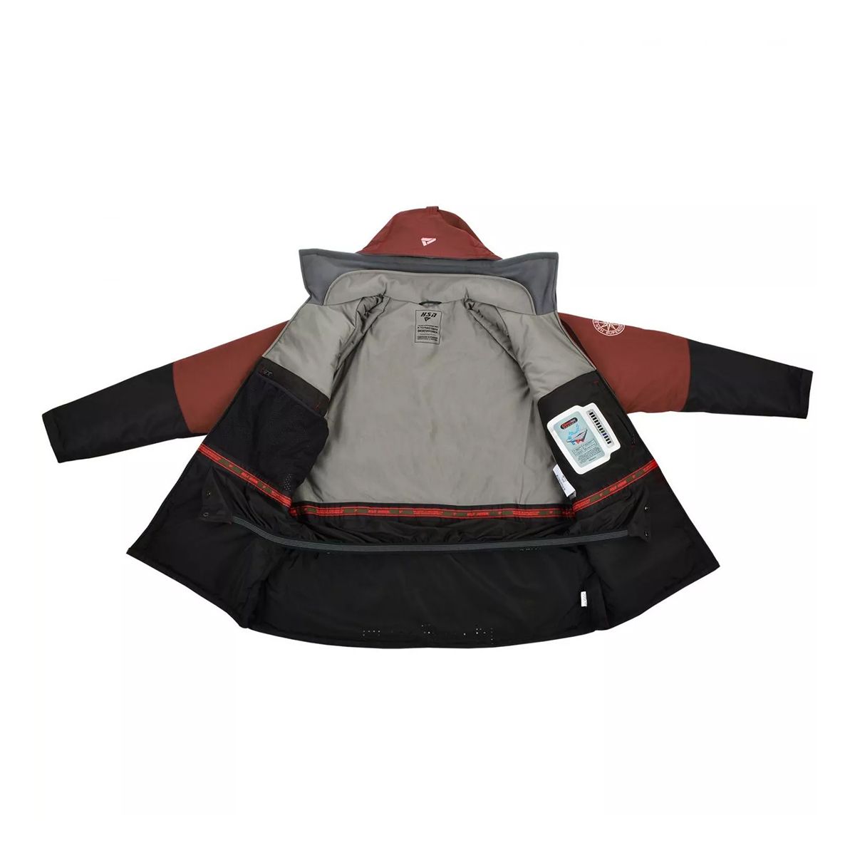 Детальная фотография — Костюм зимний HSN Arctic VII Comfort (Hardguard) р.54-56 рост 182 махагон (до -45°С)