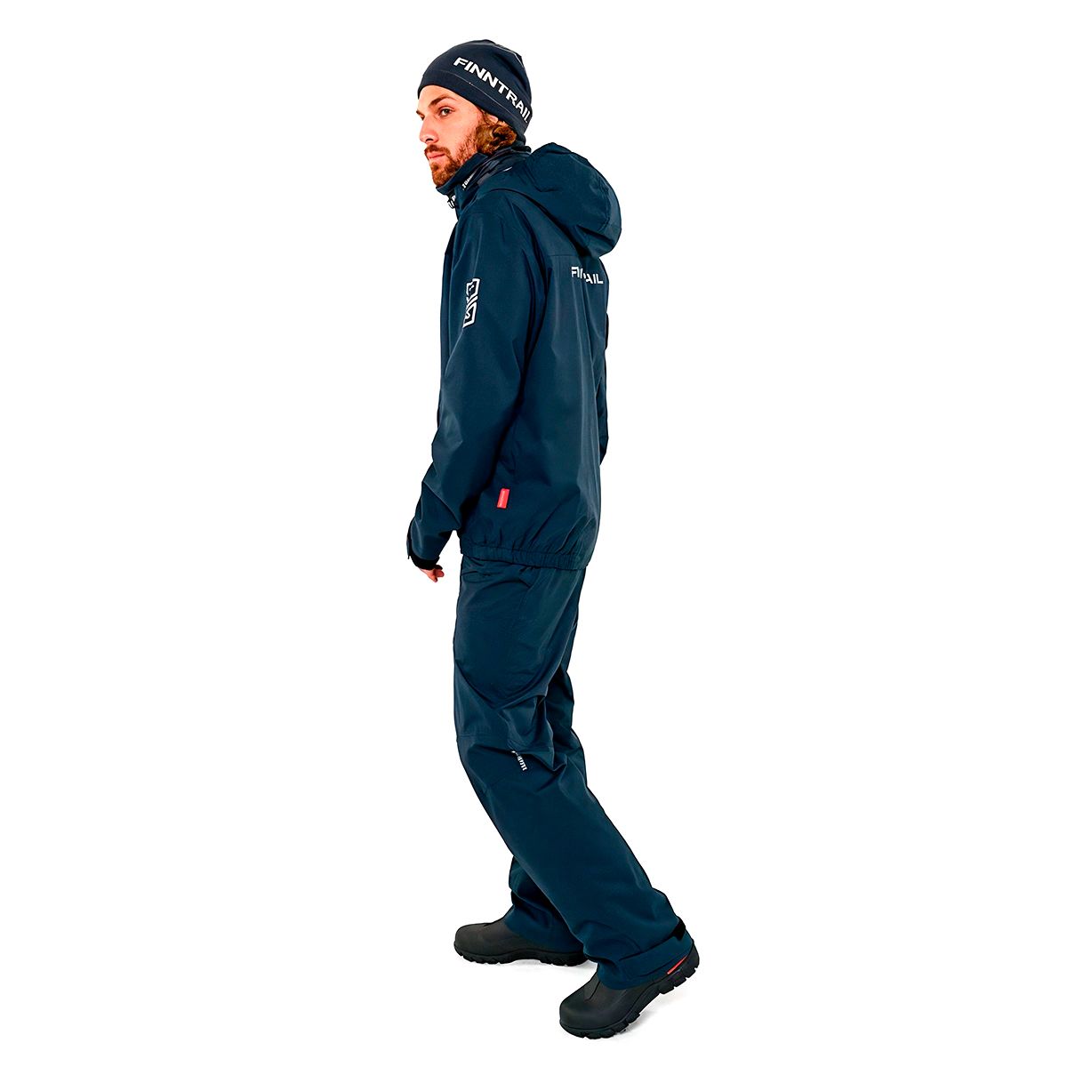 Детальная фотография — Костюм демисезонный Finntrail Outdoor suit DarkGrey 3445 р.L темно-серый