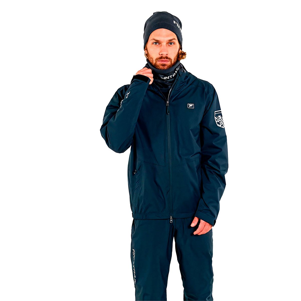 Детальная фотография — Костюм демисезонный Finntrail Outdoor suit DarkGrey 3445 р.L темно-серый