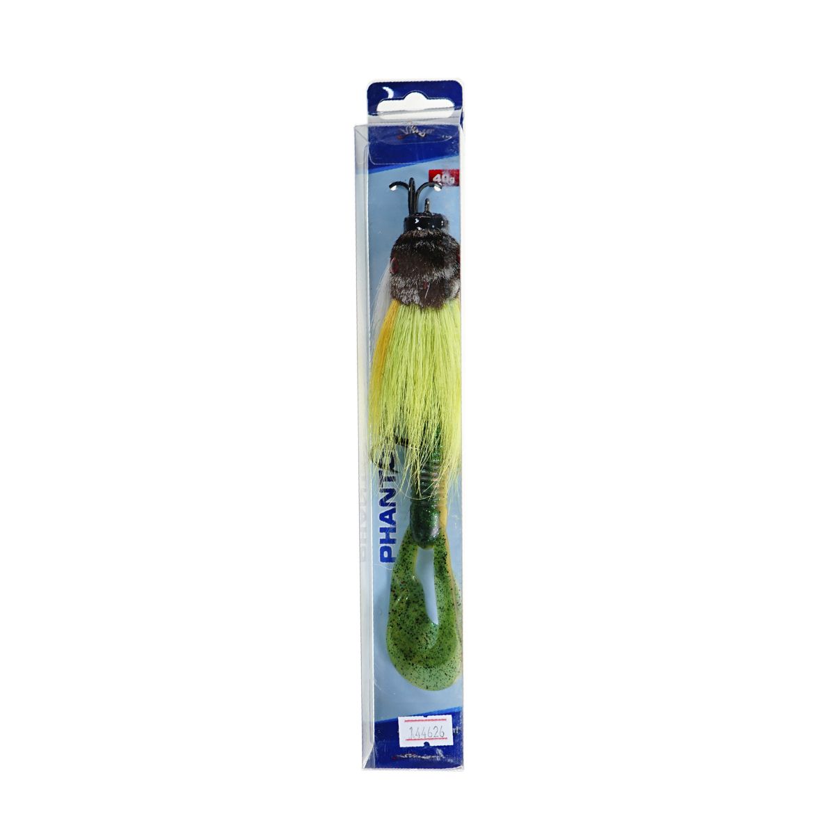 Детальная фотография — Бактейл (мышь) Stinger Phantom Mouse 17см 40гр цвет Fluo Yellow White, Green