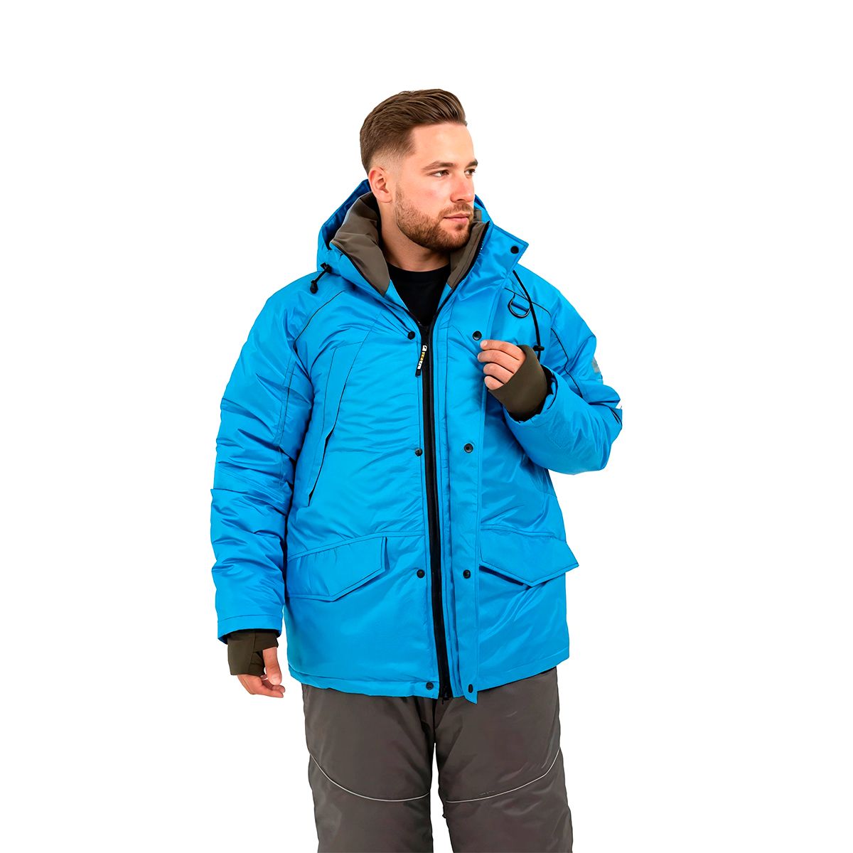 Детальная фотография — Костюм зимний Onerus Фишер NEW плавающий (таслан) р.52-54 рост 170-176 синий (до -45°С)