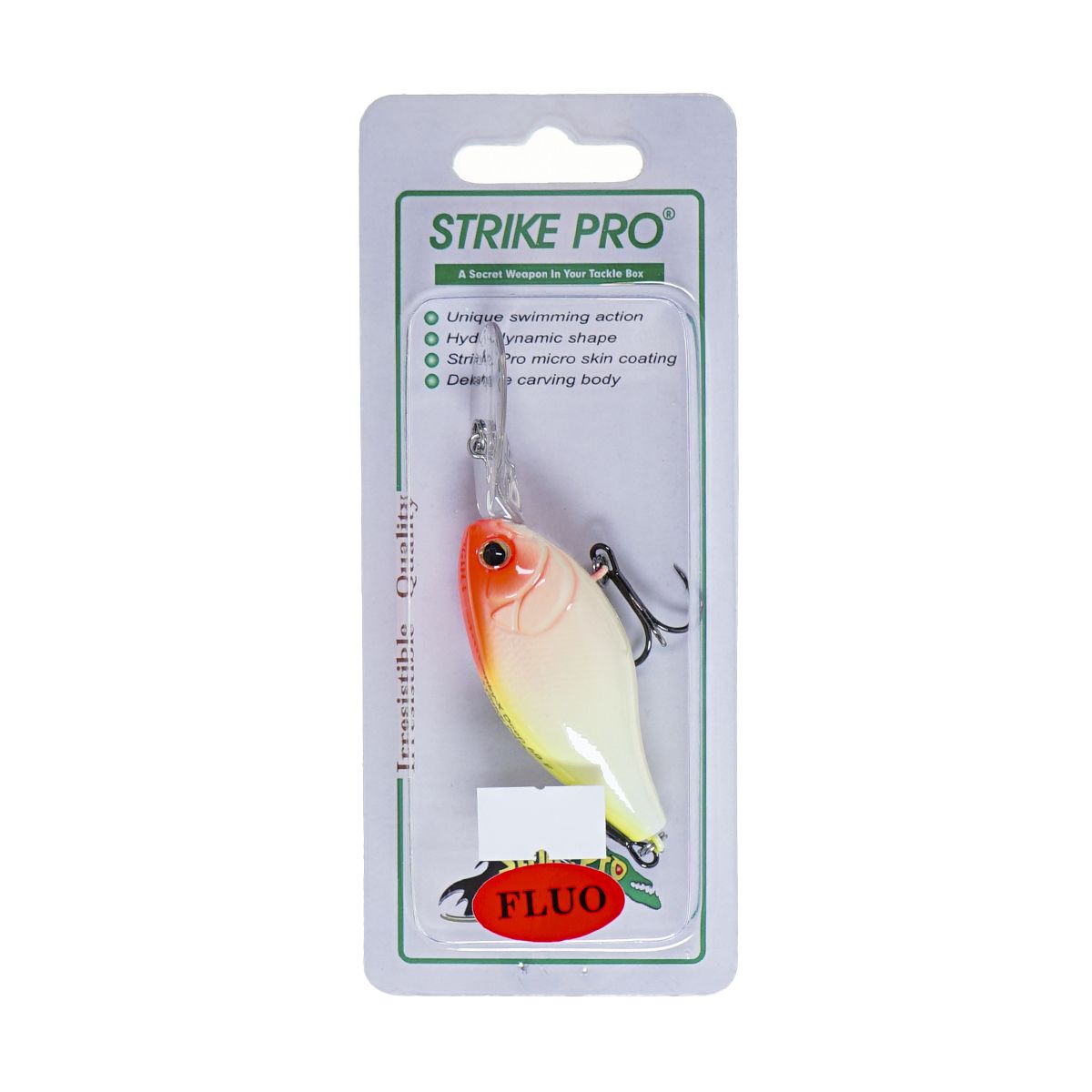 Детальная фотография — Воблер Strike Pro Cranky-X Deep 60 плавающий 60мм 16гр 1,5м-3м цвет A116L (Fluo Clown) (EG-168L#A116L)