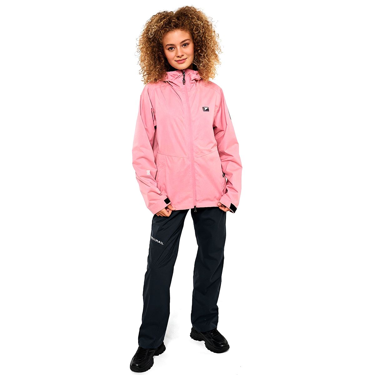 Детальная фотография — Костюм демисезонный женский Finntrail Outdoor suit Powder 3455 р.S розовый