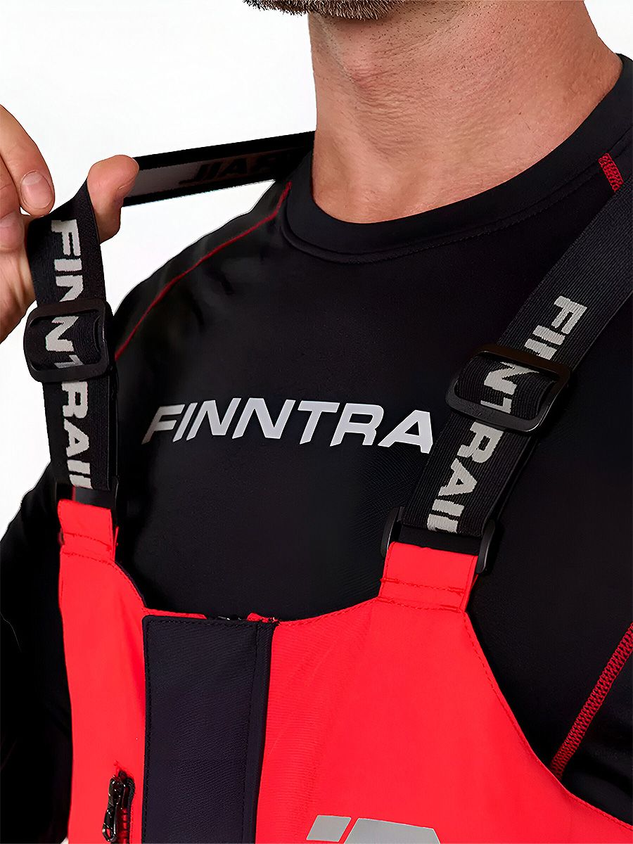 Детальная фотография — Костюм зимний Finntrail Nordy Red 3757 р.XL красный (до -40°С)