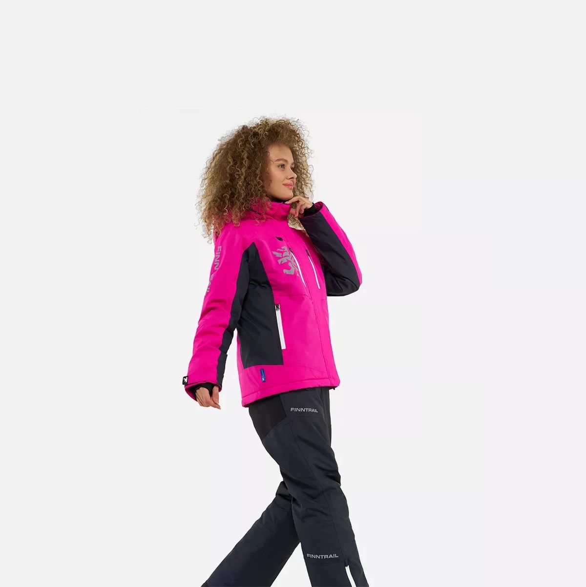 Детальная фотография — Костюм демисезонный женский Finntrail Atlas W Pink 3460 р.S розовый (до -15°C)