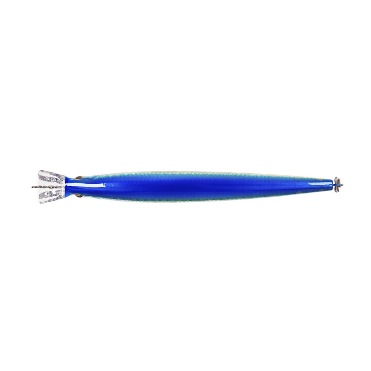 Детальная фотография — Воблер Strike Pro Top Water Minnow 110F плавающий 110мм 10,5гр 0,2м-0,7м цвет A150-713 (UV Blue Silver OB) (JL-166F#A150-713)