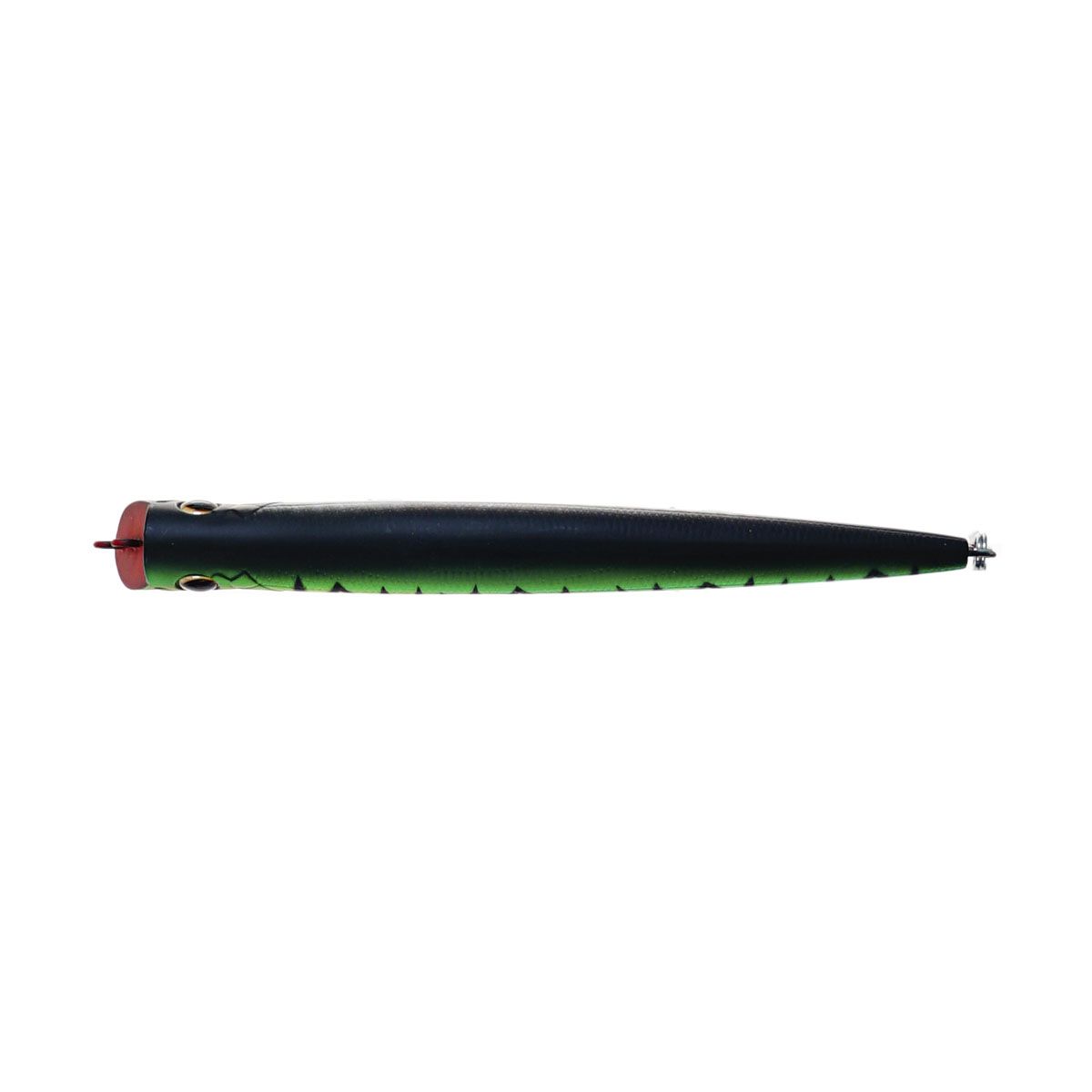 Детальная фотография — Воблер Strike Pro Darter-R Queen 130F плавающий 130мм 17,5гр 0,1м-0,2м цвет GC01S/A70-713 (Double Black Silver OB/Mat Tiger) (JL-152F#GC01S/A70-713)