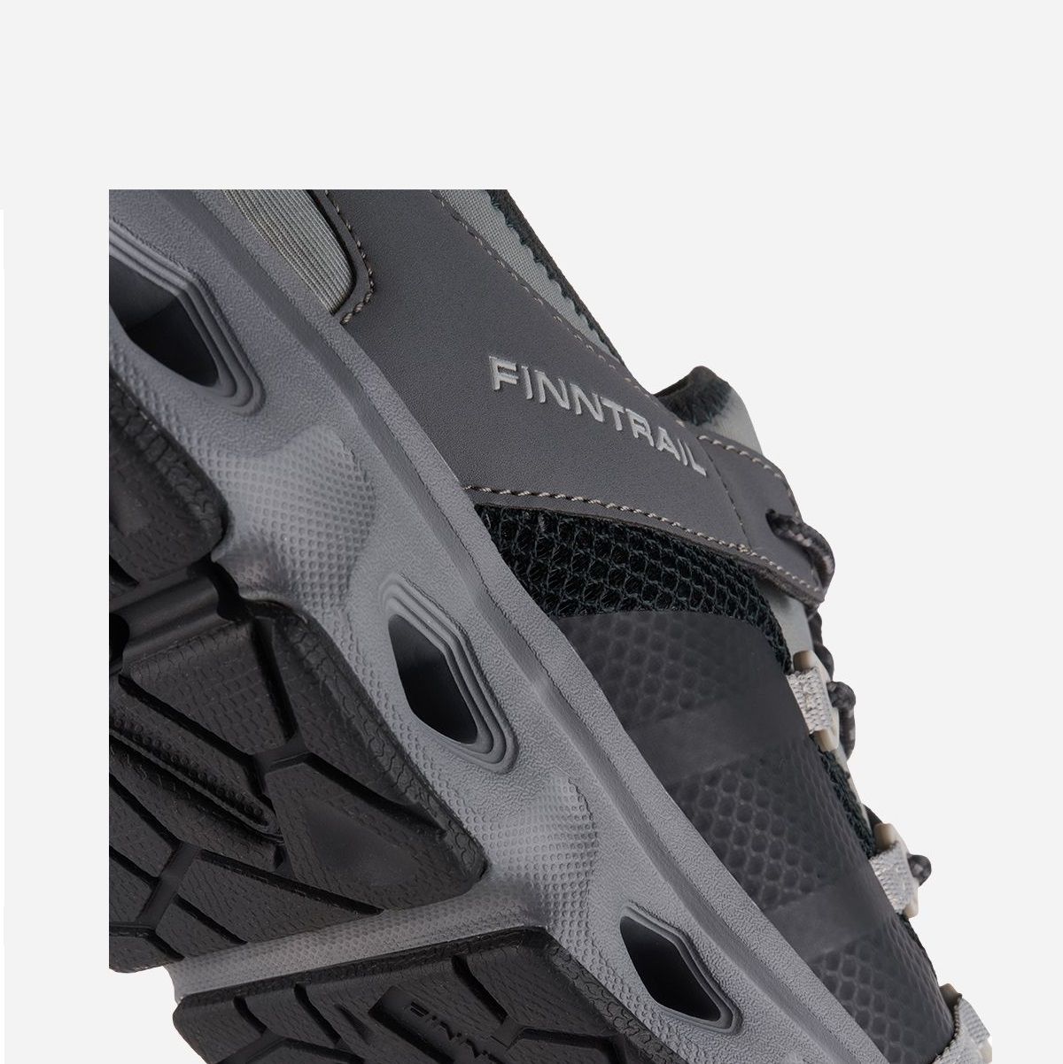 Детальная фотография — Кроссовки Finntrail Stream LightGrey 5177 р.11(44) светло-серые