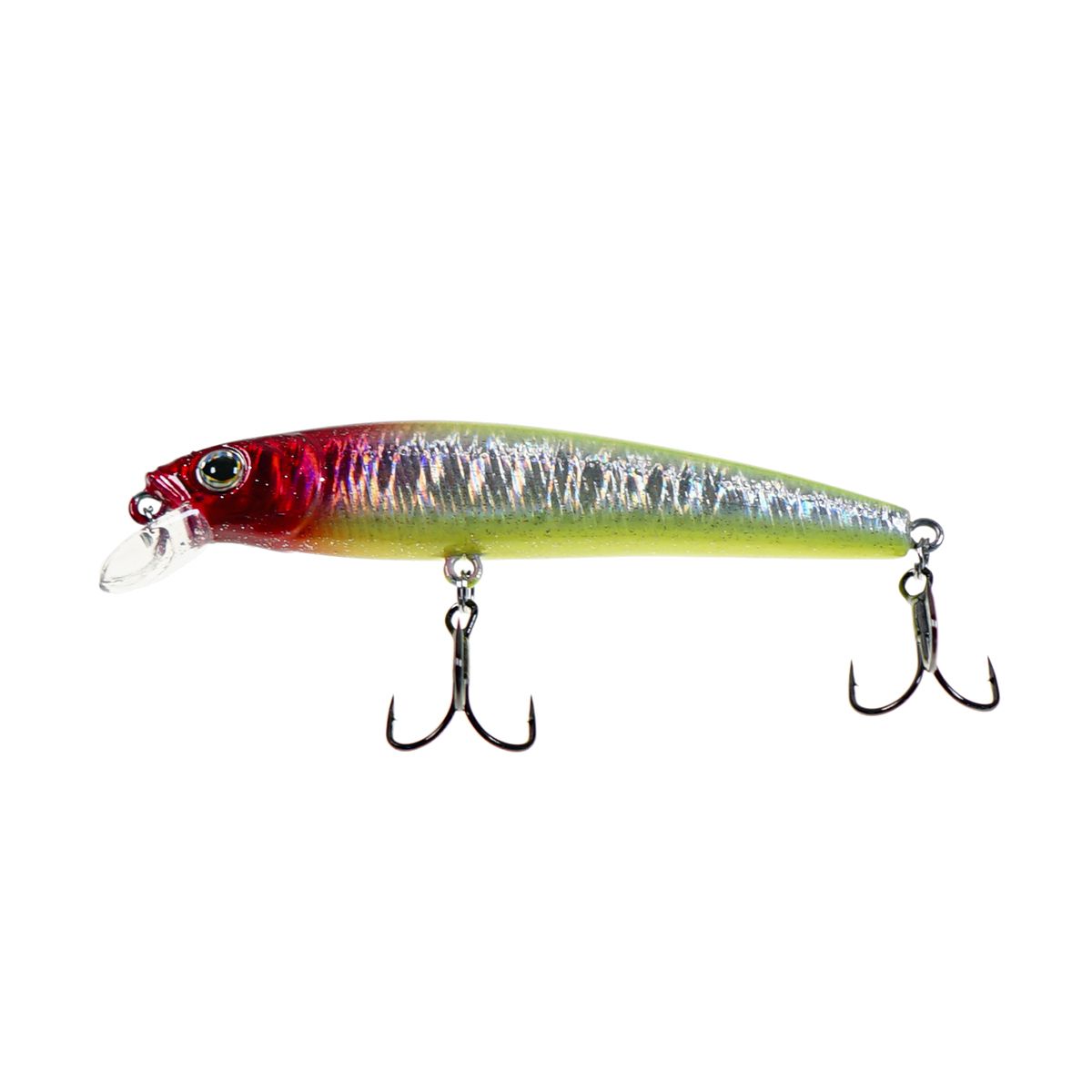 Детальная фотография — Воблер Strike Pro Arc Minnow 75SP нейтральный 75мм 5,5гр 0,4м-0,8м цвет X10-SBO (Clown Silver) (JL-119-SP#X10-SBO)