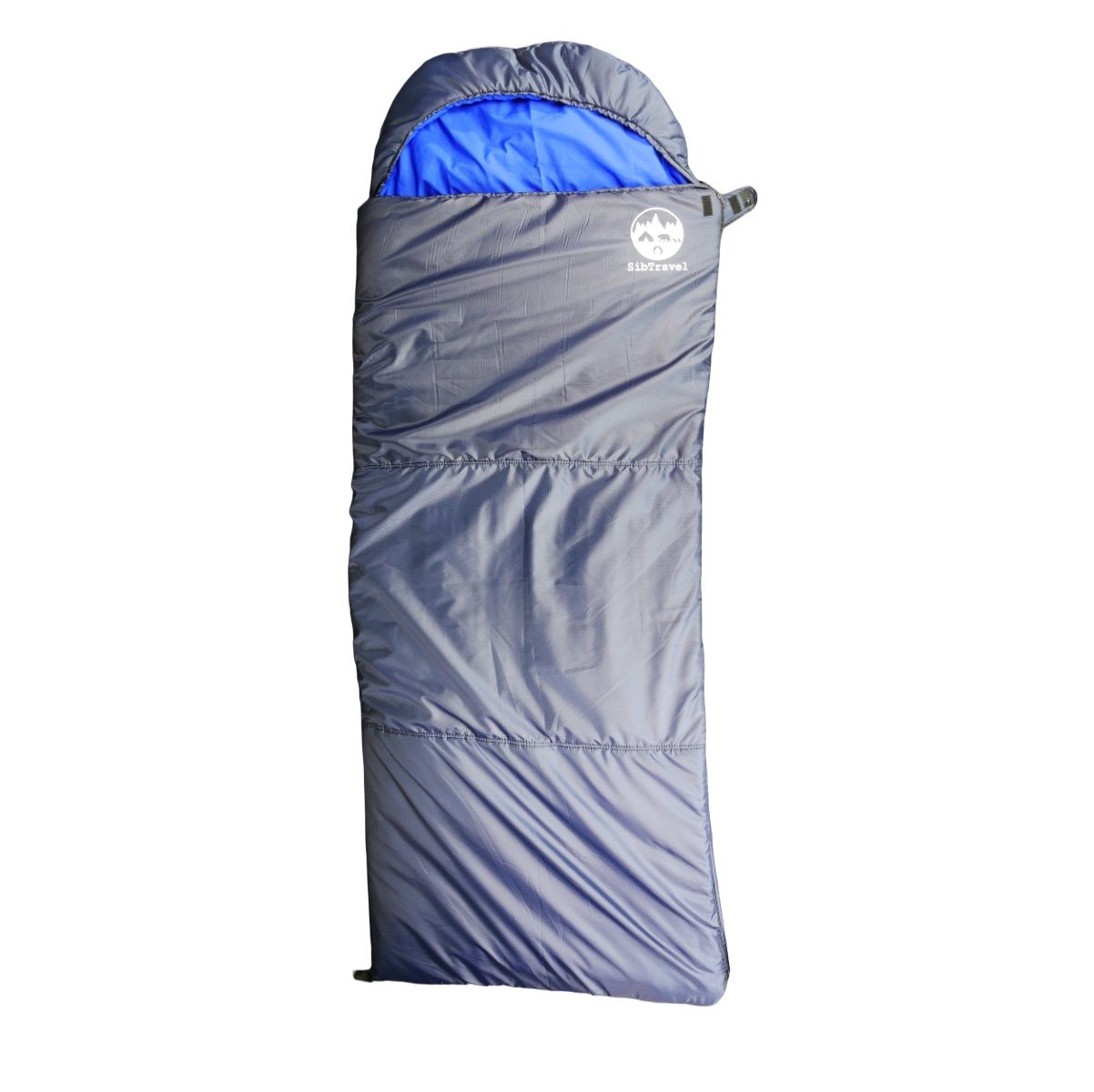 Детальная фотография — Спальный мешок Сибтермо SibTravel Extreme 500 240х85см с капюшоном (-25°C) (левый)