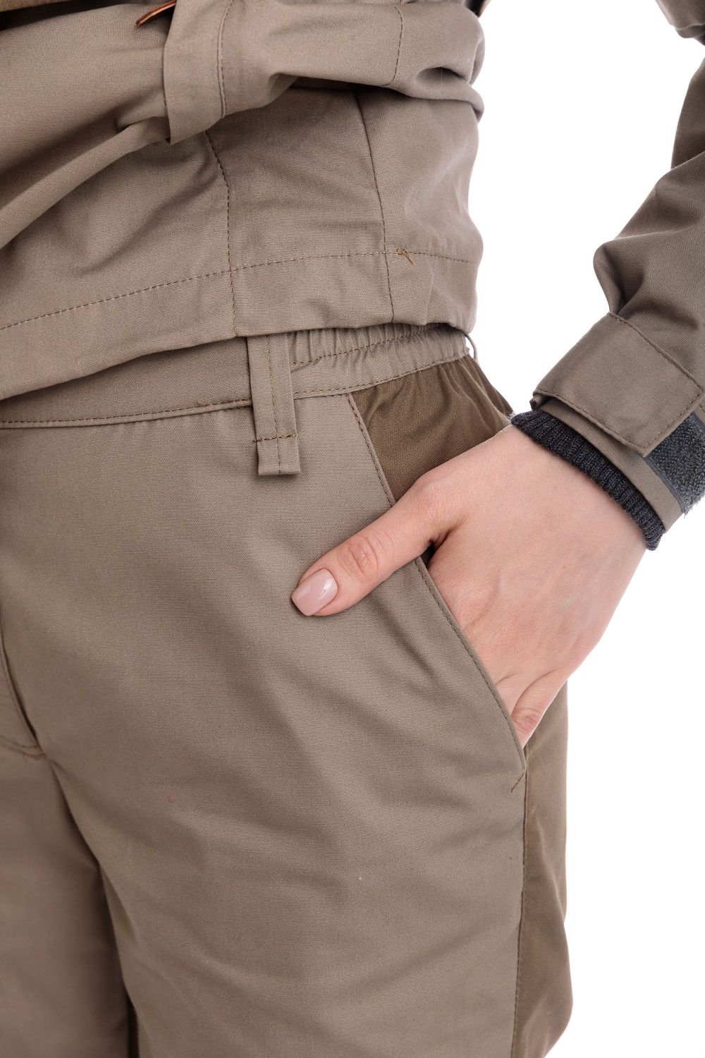 Детальная фотография — Костюм летний женский Magnum Protector Lady противоэнцефалитный р.48-50 рост 158-164 бежевый, коричневый