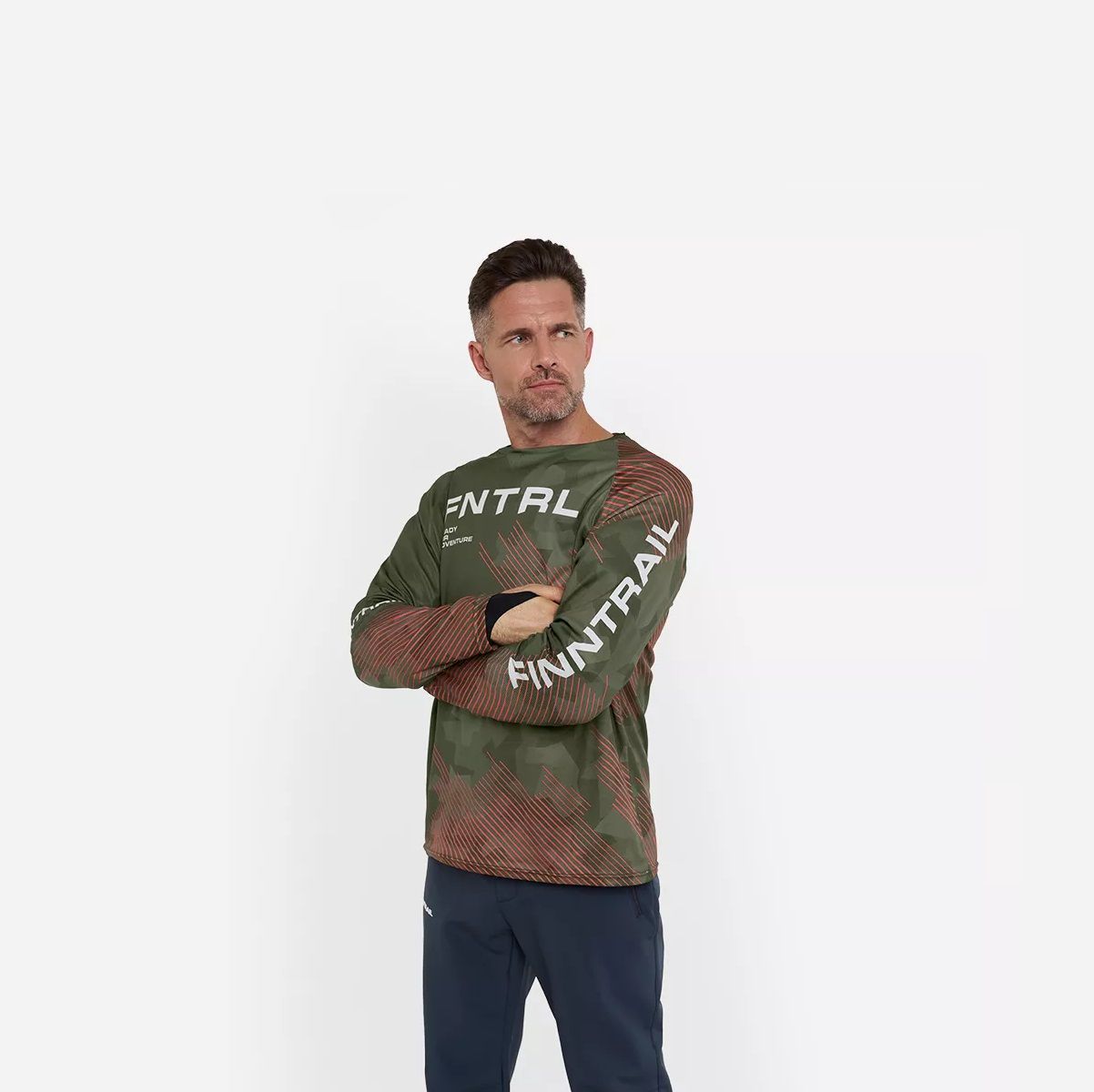 Детальная фотография — Джерси Finntrail Gravity Khaki 6603 р.XL хаки