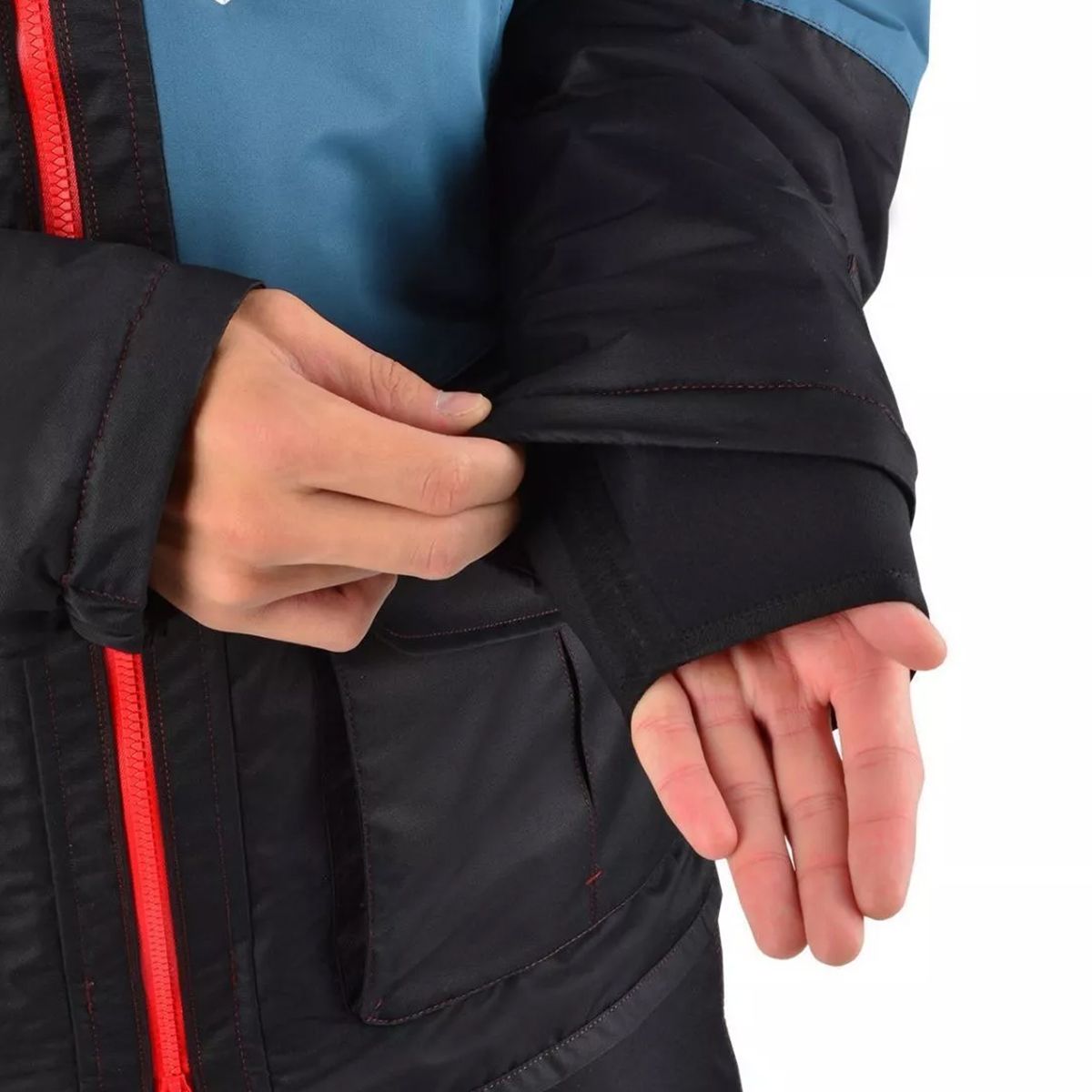 Детальная фотография — Костюм зимний HSN Rescuer VII Comfort плавающий (Hardguard) р.50-52 рост 182 бирюзовый (до -45°С)