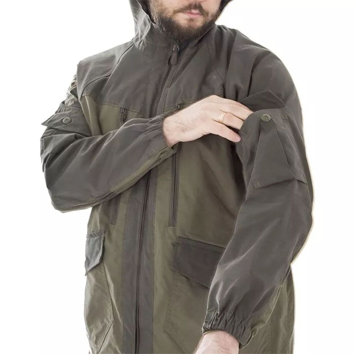 Детальная фотография — Костюм летний HSN Stalker Summer (Ravena) р.52-54 рост 176 темный хаки