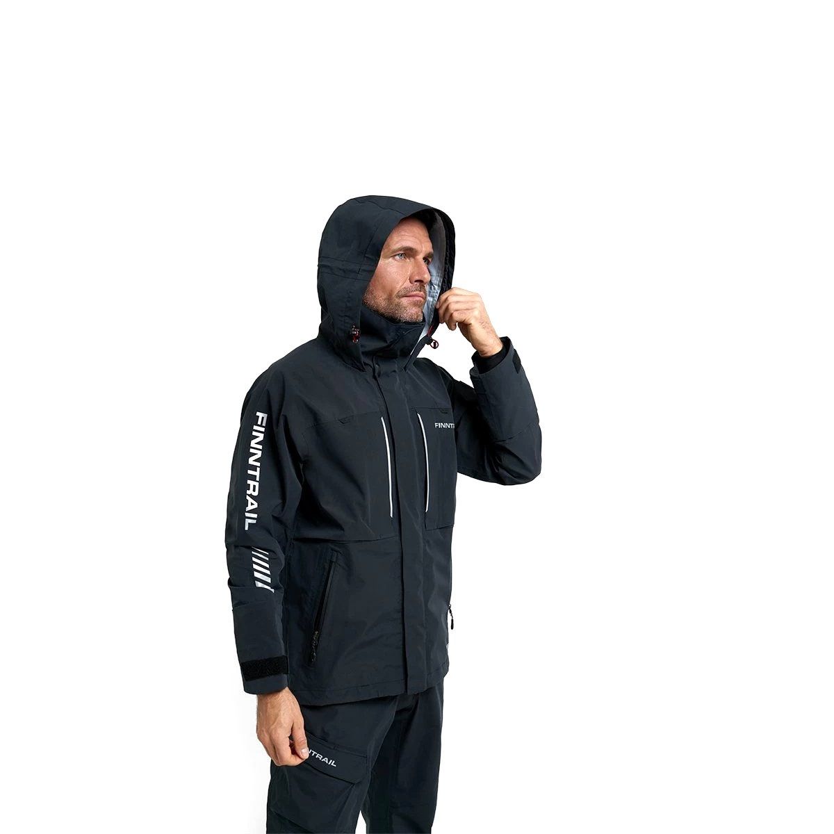 Детальная фотография — Костюм демисезонный Finntrail Tournament Graphite 3470 р.L графитовый