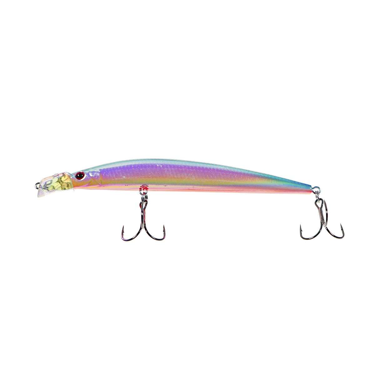 Детальная фотография — Воблер Strike Pro Top Water Minnow 110F плавающий 110мм 10,5гр 0,2м-0,7м цвет R114OB (Pearl) (JL-166F#R114OB)