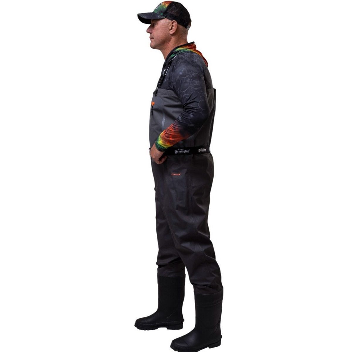 Детальная фотография — Вейдерсы Remington Fishing with boots Royal Fish II Grey/Black р.XL(44-45)