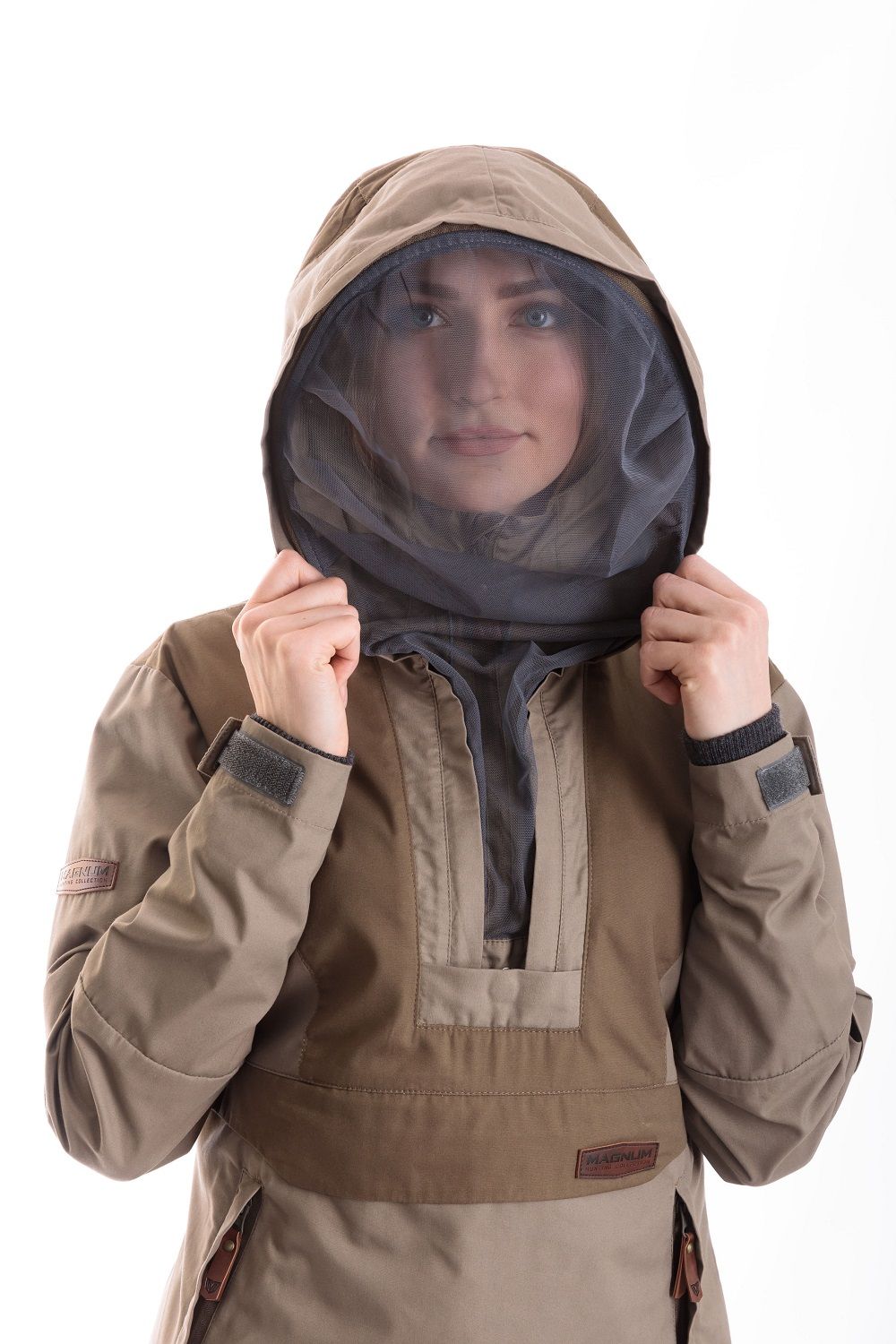 Детальная фотография — Костюм летний женский Magnum Protector Lady противоэнцефалитный р.44-46 рост 158-164 бежевый, коричневый