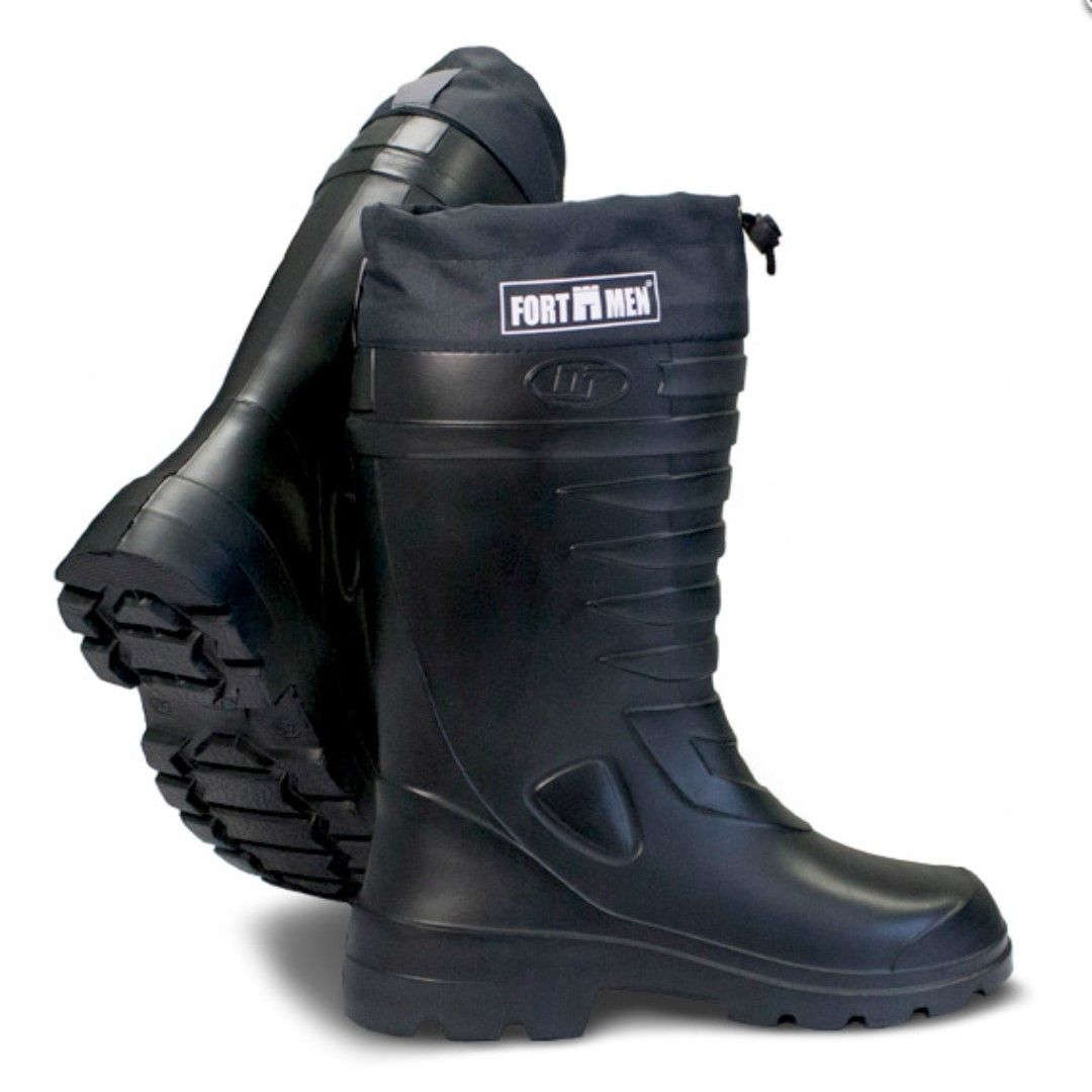 Детальная фотография — Сапоги зимние мужские FortMen Козырь утепленные (ЭВА, манжета) р.47 черные (до -15°C) (31(СЕ)350УМ)