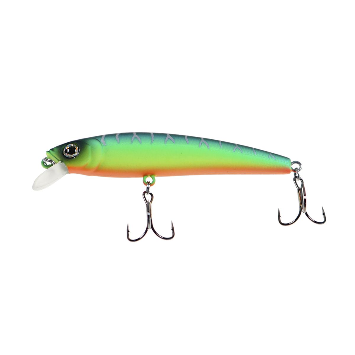 Детальная фотография — Воблер Strike Pro Arc Minnow 75SP нейтральный 75мм 5,5гр 0,4м-0,8м цвет A223S-RP (Pearl Mat Tiger) (JL-119-SP#A223S-RP)