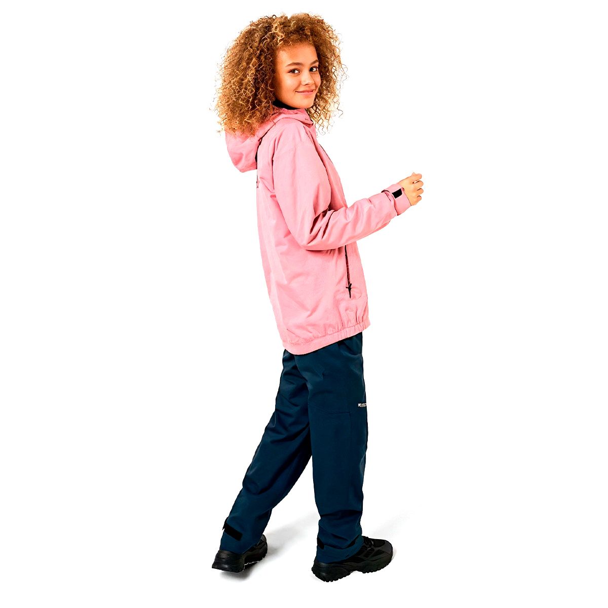 Детальная фотография — Костюм демисезонный женский Finntrail Outdoor suit Powder 3455 р.M розовый