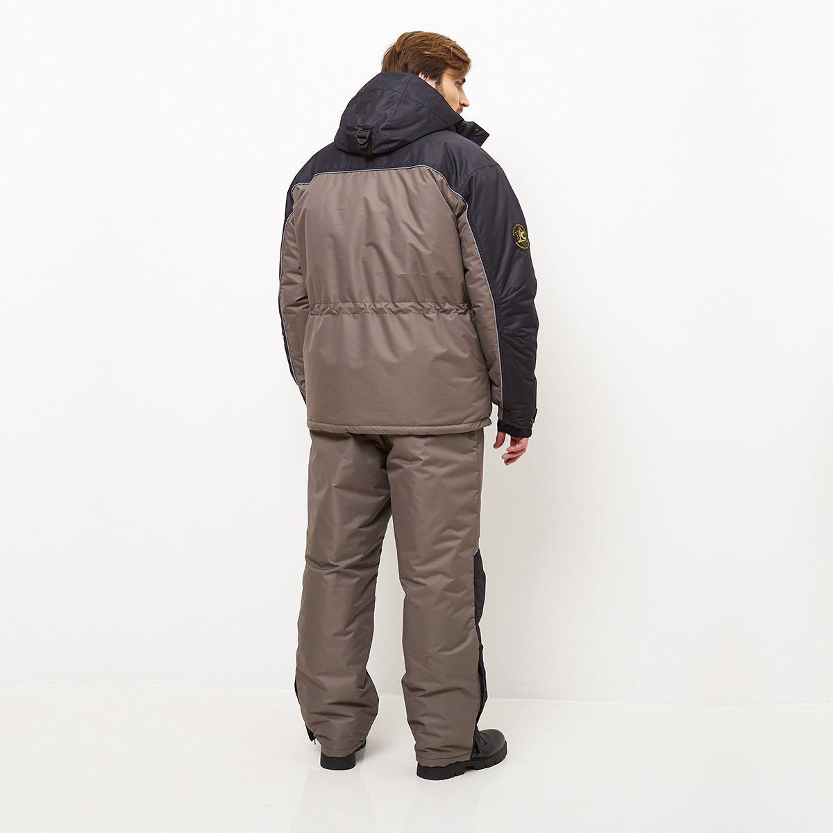 Детальная фотография — Костюм зимний Canadian Camper Denwer Pro р.L(48-50) рост 180-188 черный, коричневый (до -35°С)