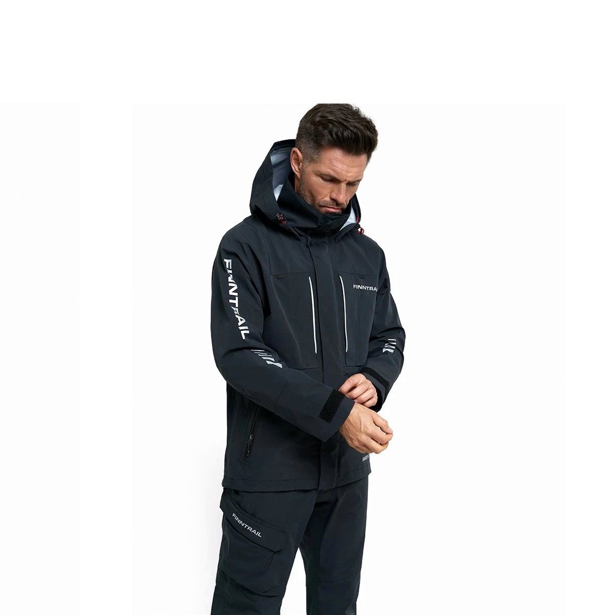 Детальная фотография — Костюм демисезонный Finntrail Tournament Graphite 3470 р.L графитовый