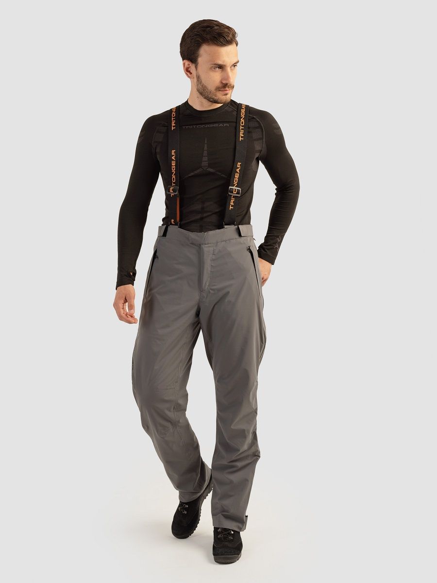 Детальная фотография — Костюм демисезонный TritonGear Pro Ride (SoftTaslan) р.56-58 рост 170-176 серый